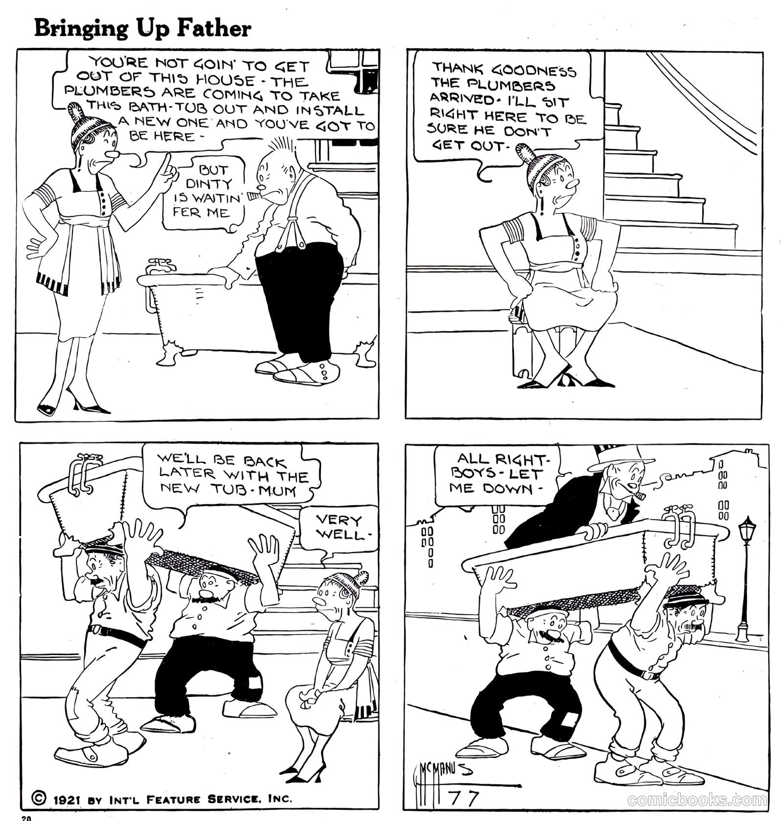 Bringing Up Father #5 — page 21 of 53