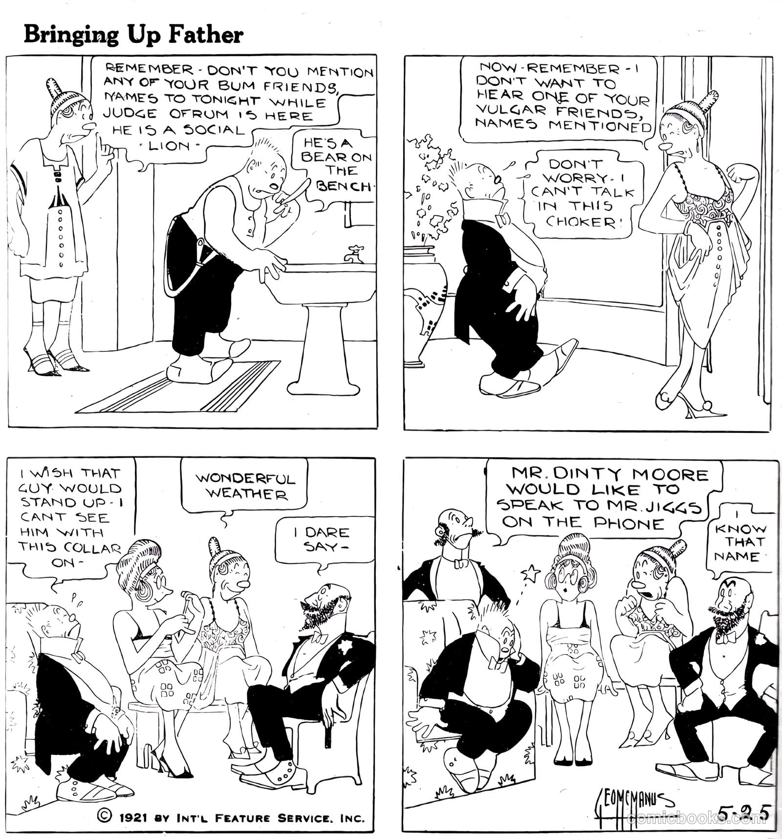 Bringing Up Father #5 — page 22 of 53