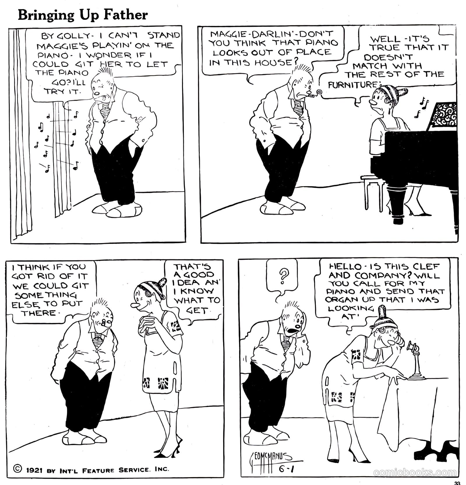 Bringing Up Father #5 — page 34 of 53