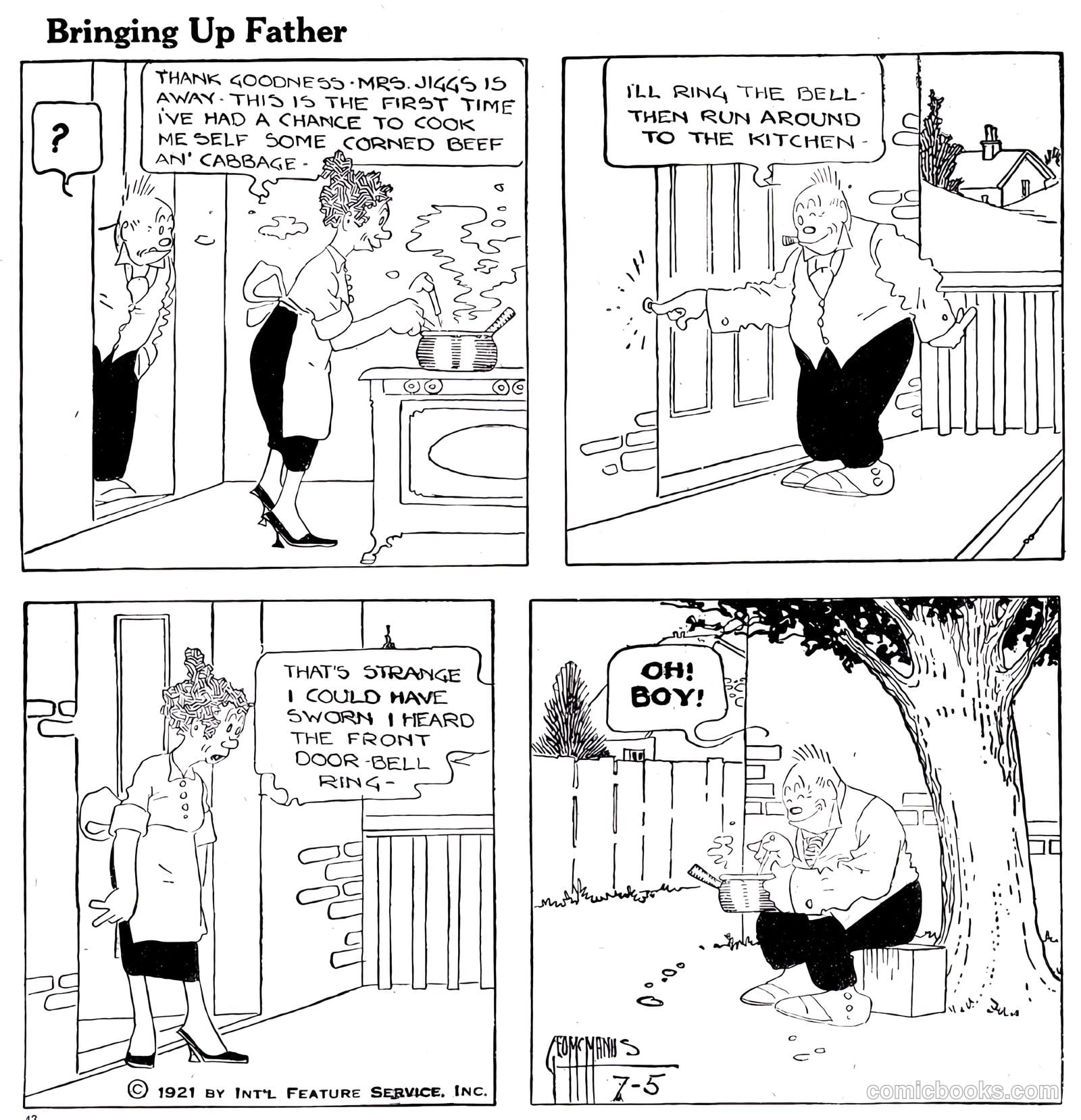 Bringing Up Father #5 — page 45 of 53