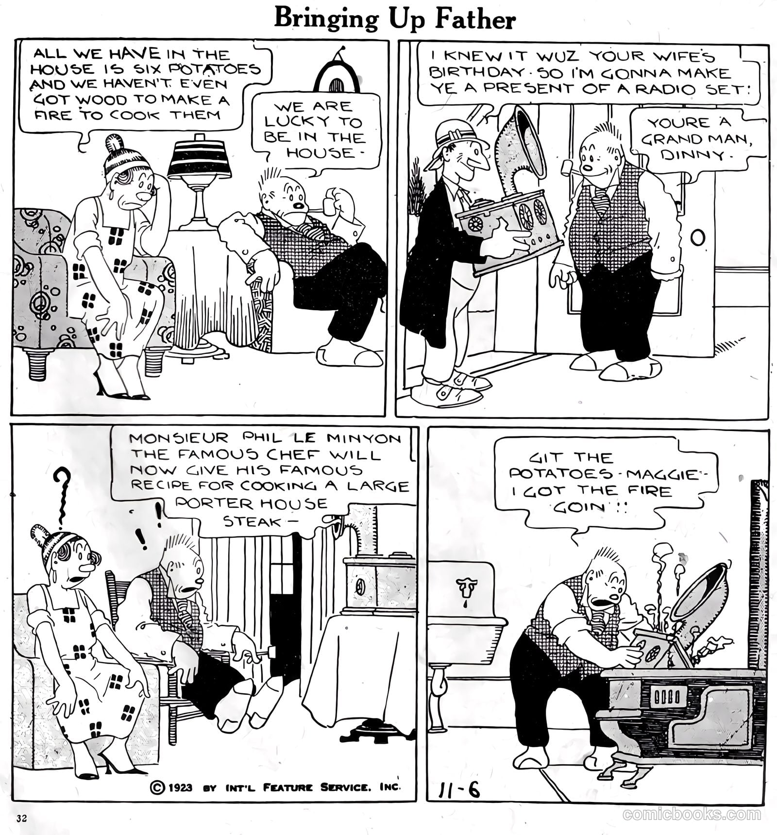 Bringing Up Father #8 — page 33 of 51