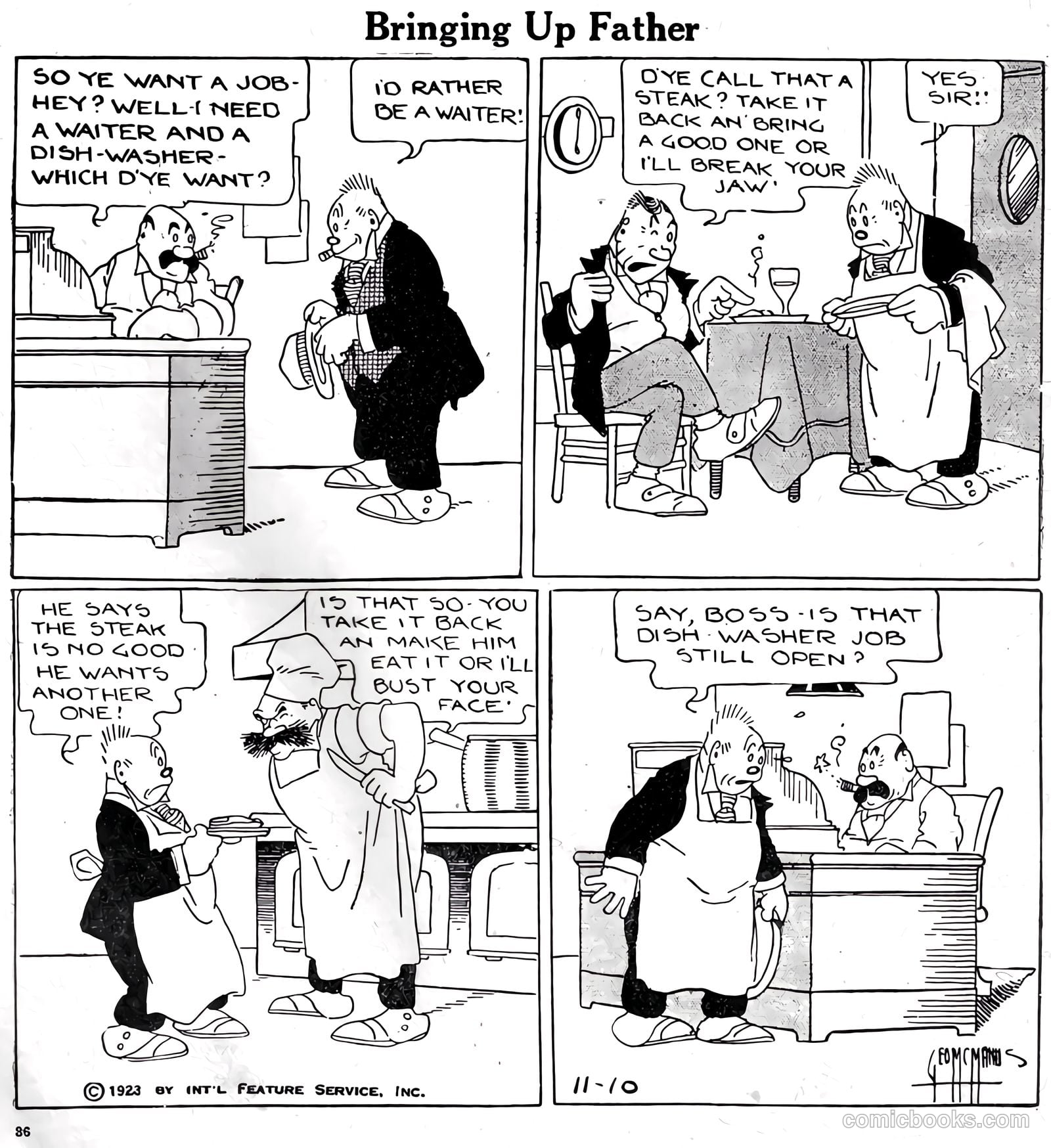 Bringing Up Father #8 — page 37 of 51