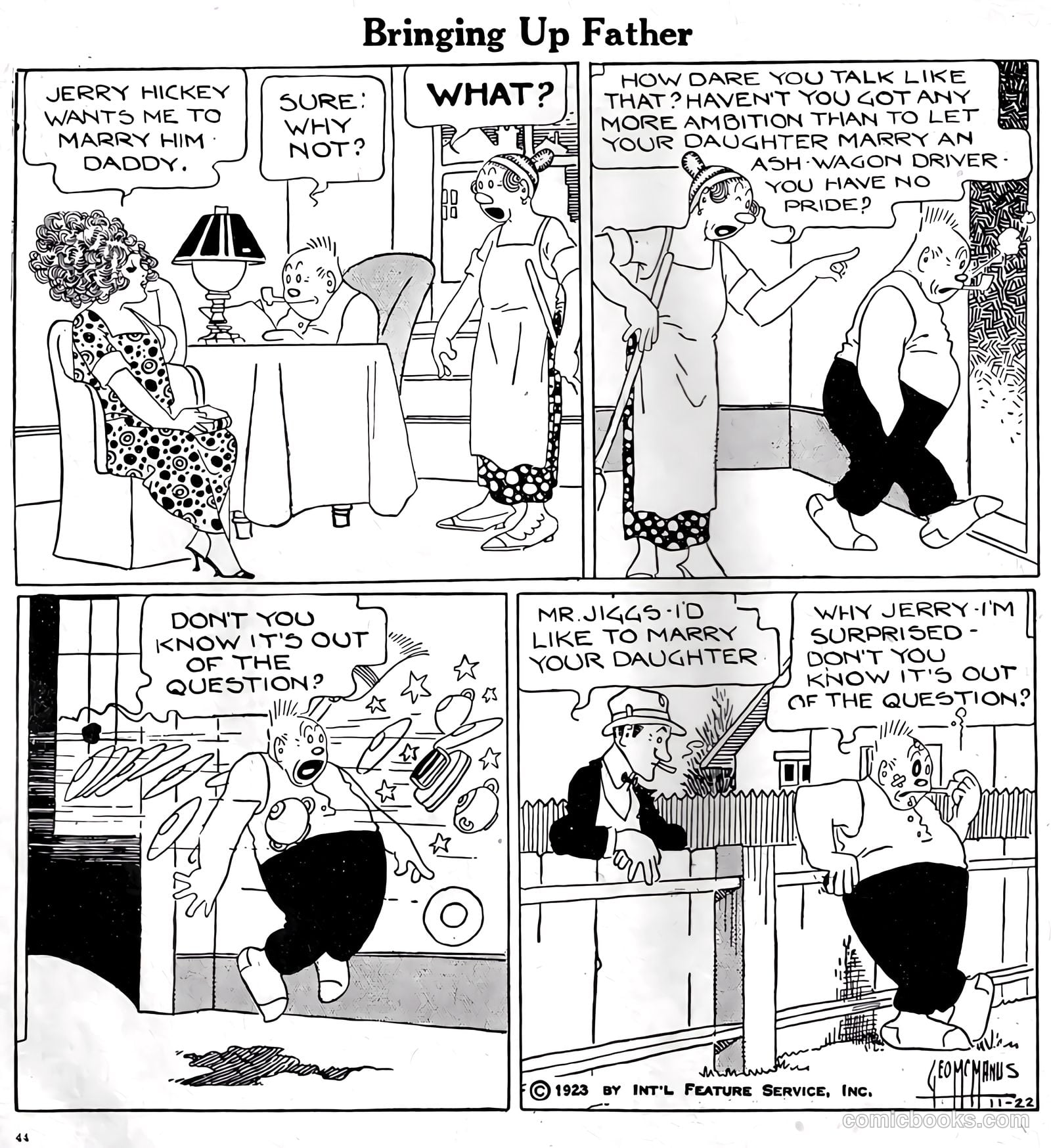 Bringing Up Father #8 — page 45 of 51