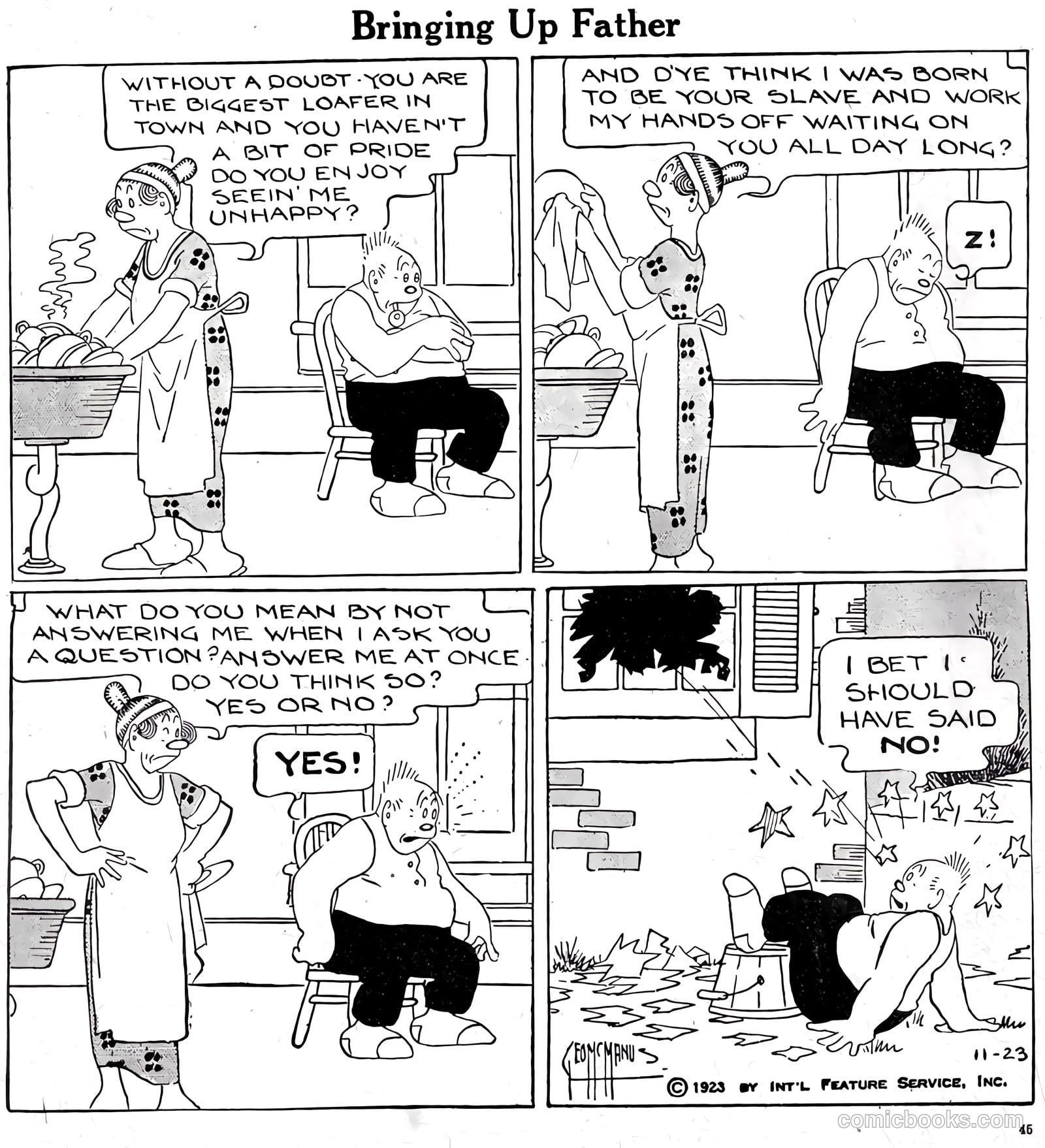 Bringing Up Father #8 — page 46 of 51