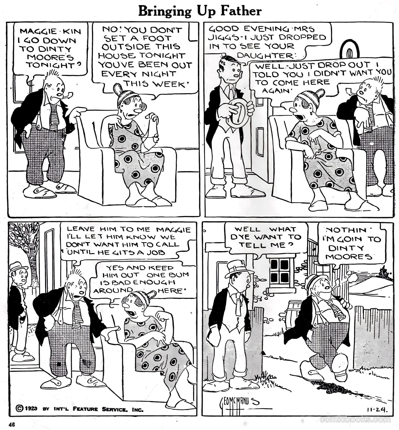 Bringing Up Father #8 — page 47 of 51