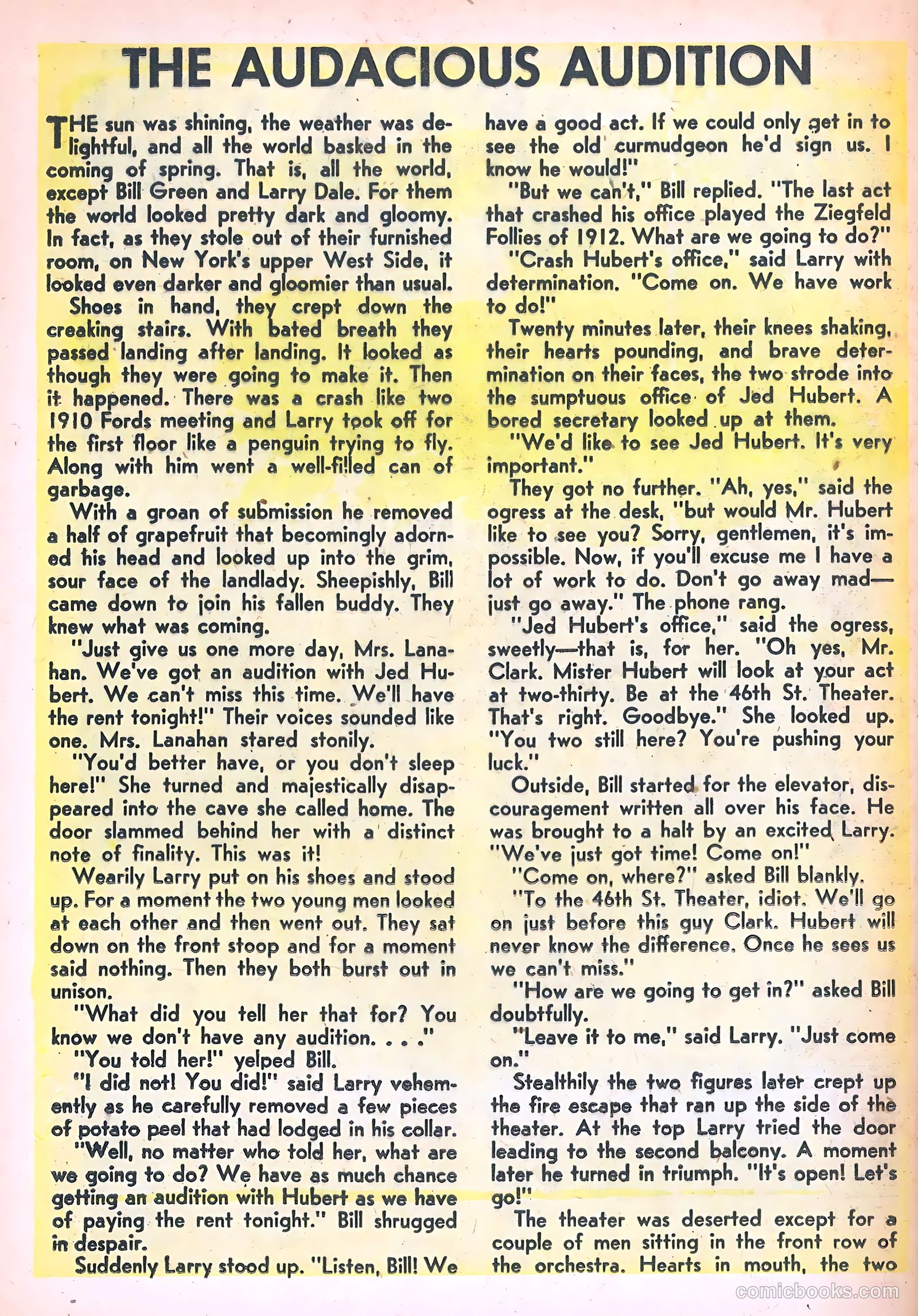 Broadway-Hollywood Blackouts #2 — page 26 of 36