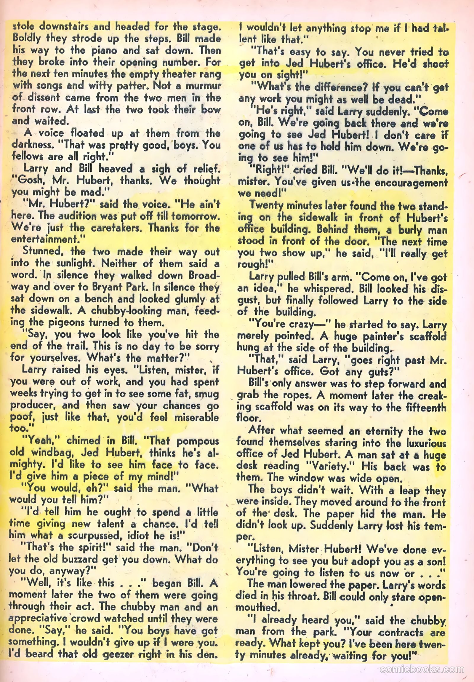 Broadway-Hollywood Blackouts #2 — page 27 of 36