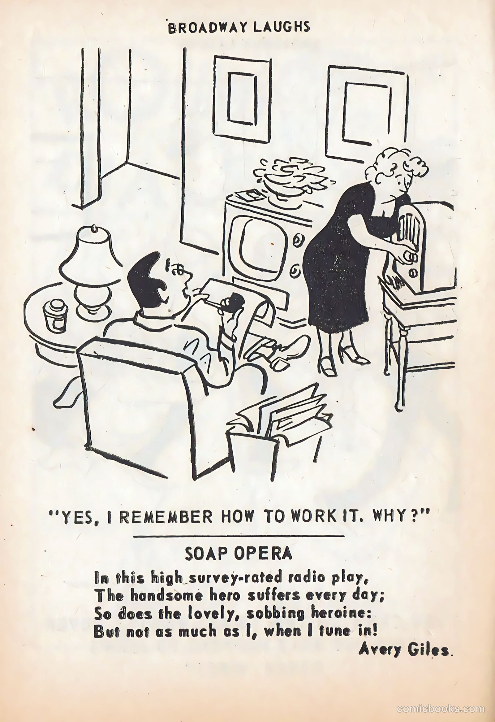 Broadway Laughs #2 — page 69 of 99