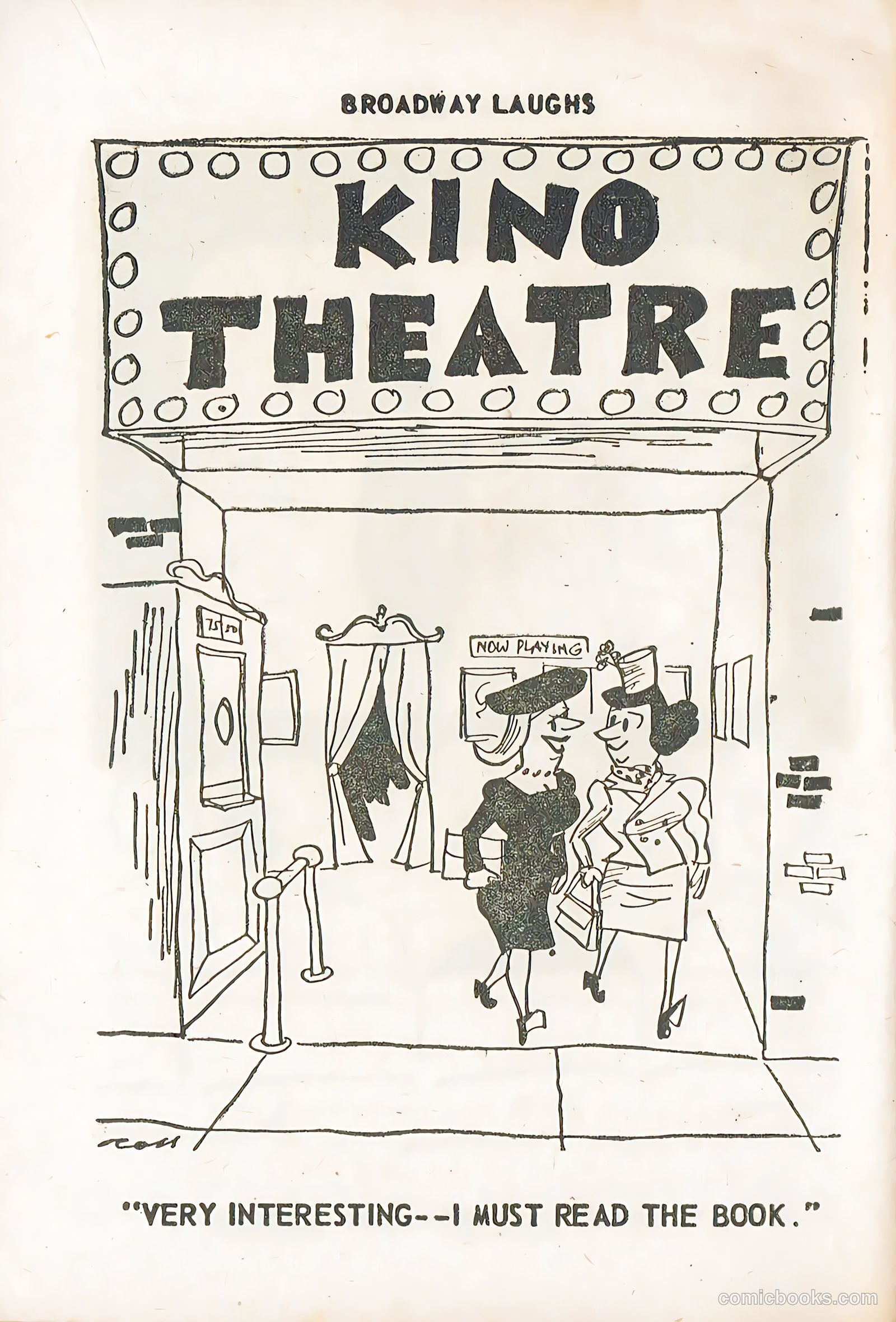 Broadway Laughs #4 — page 61 of 99