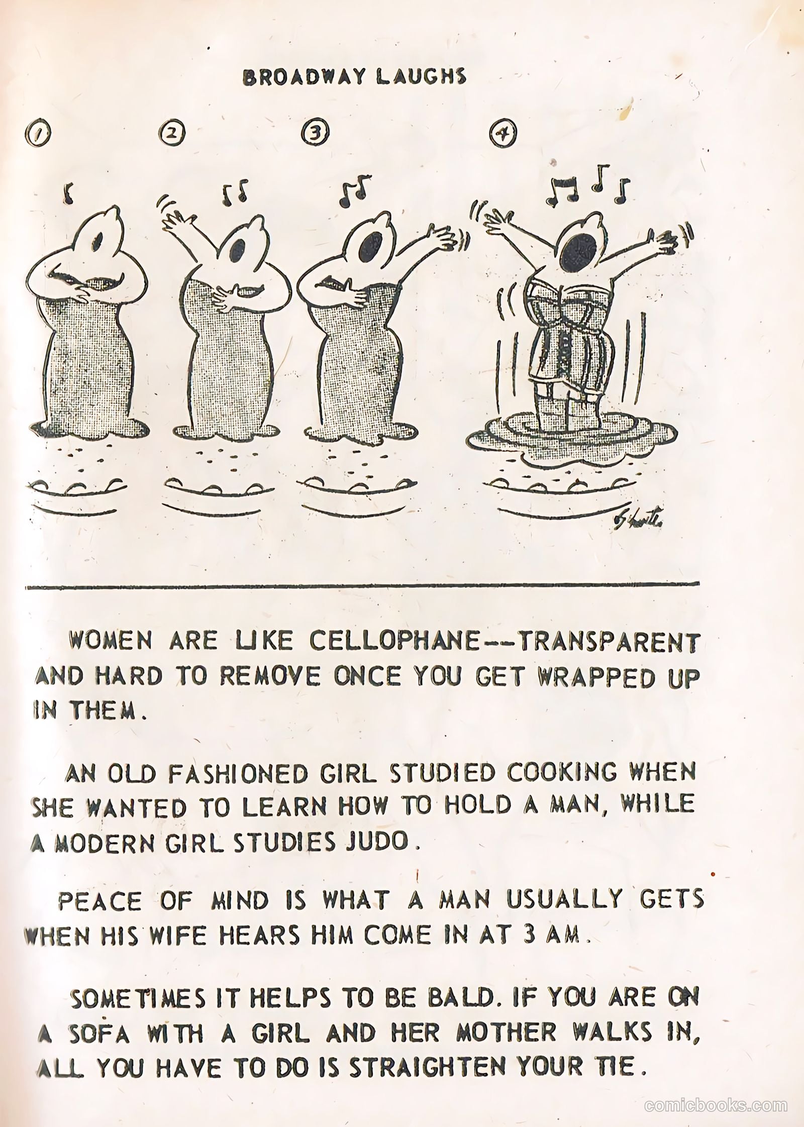 Broadway Laughs #4 — page 72 of 99