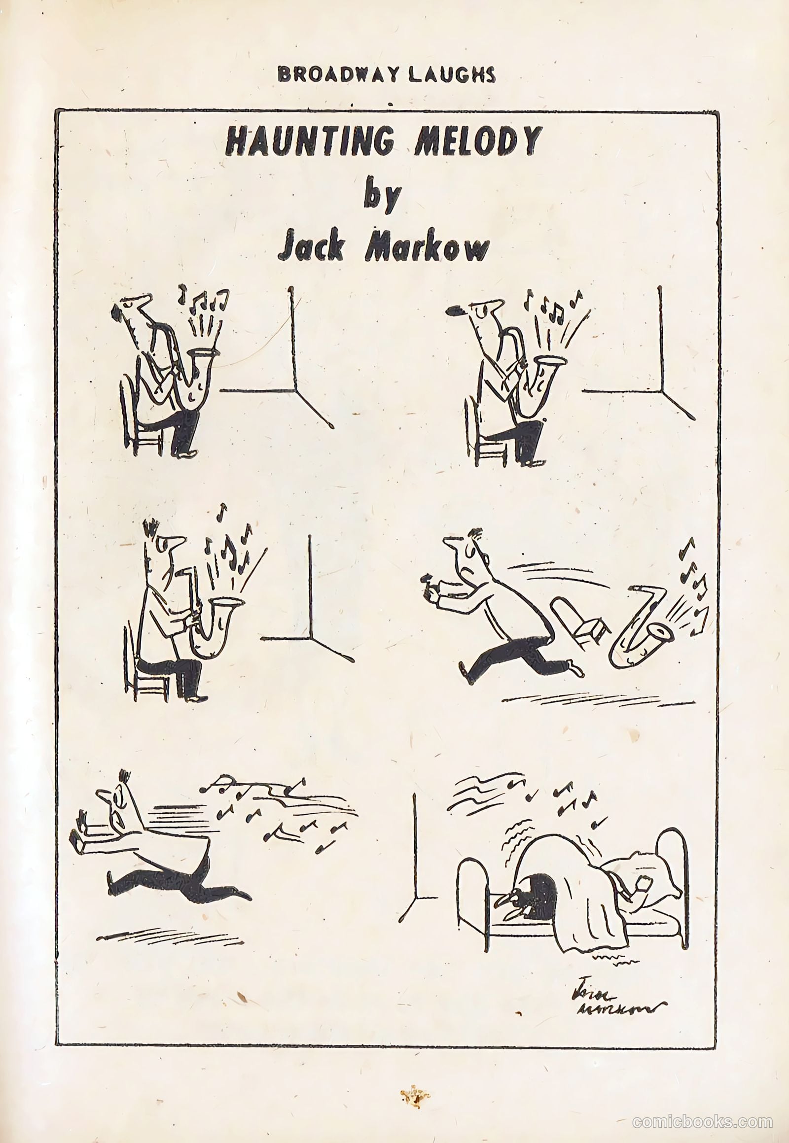 Broadway Laughs #4 — page 76 of 99
