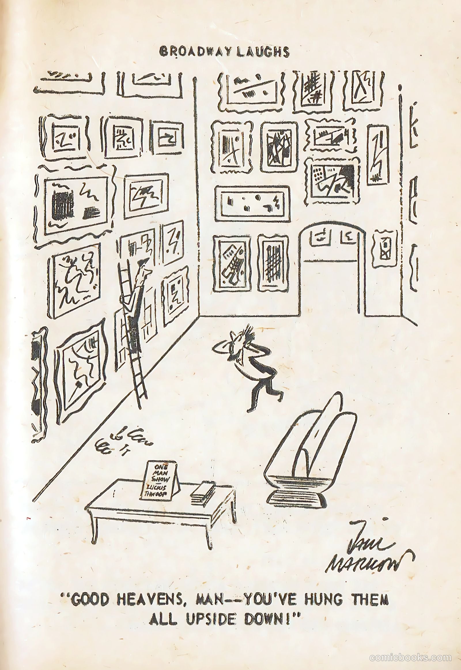 Broadway Laughs #4 — page 92 of 99