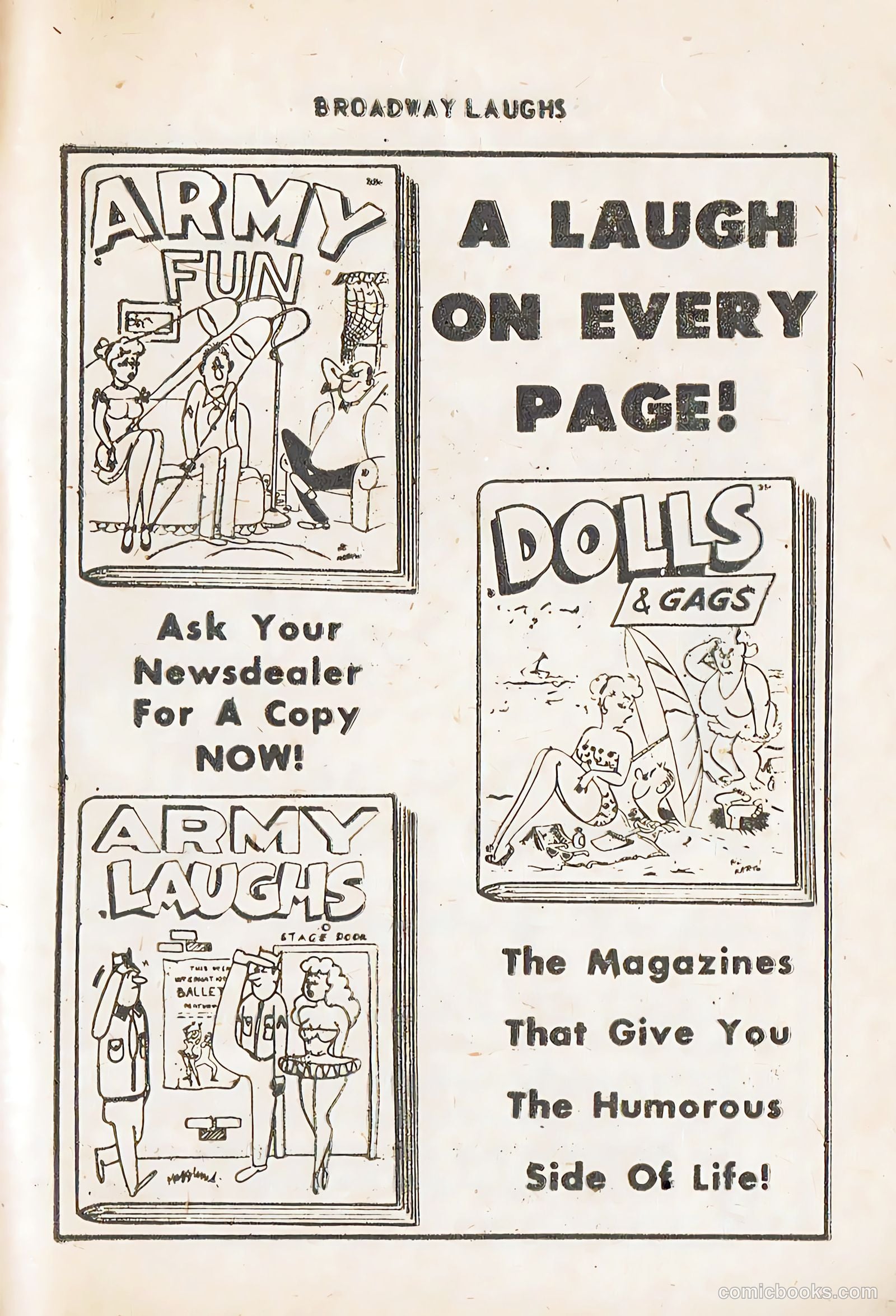 Broadway Laughs #4 — page 94 of 99
