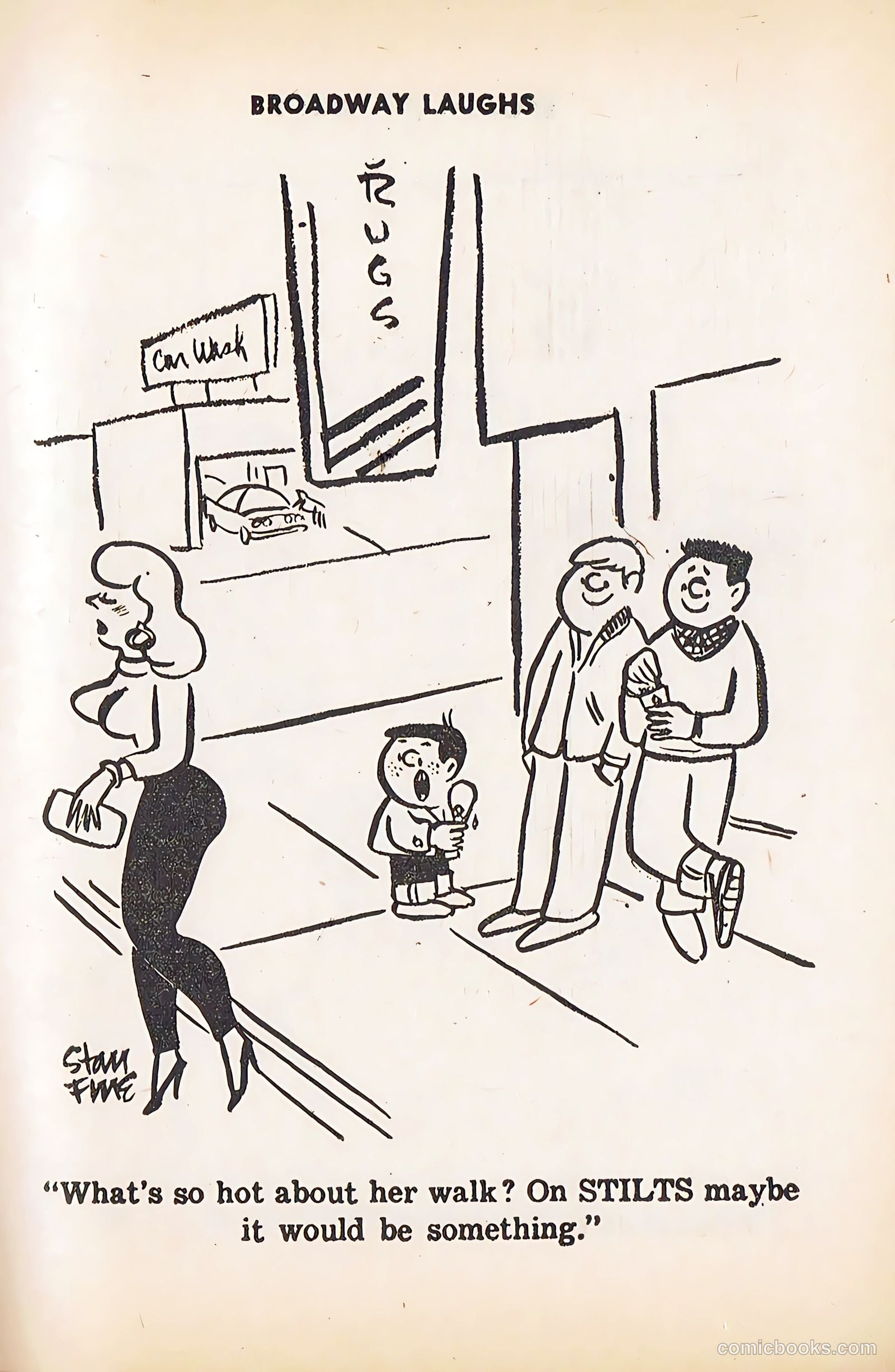 Broadway Laughs #9 — page 35 of 100