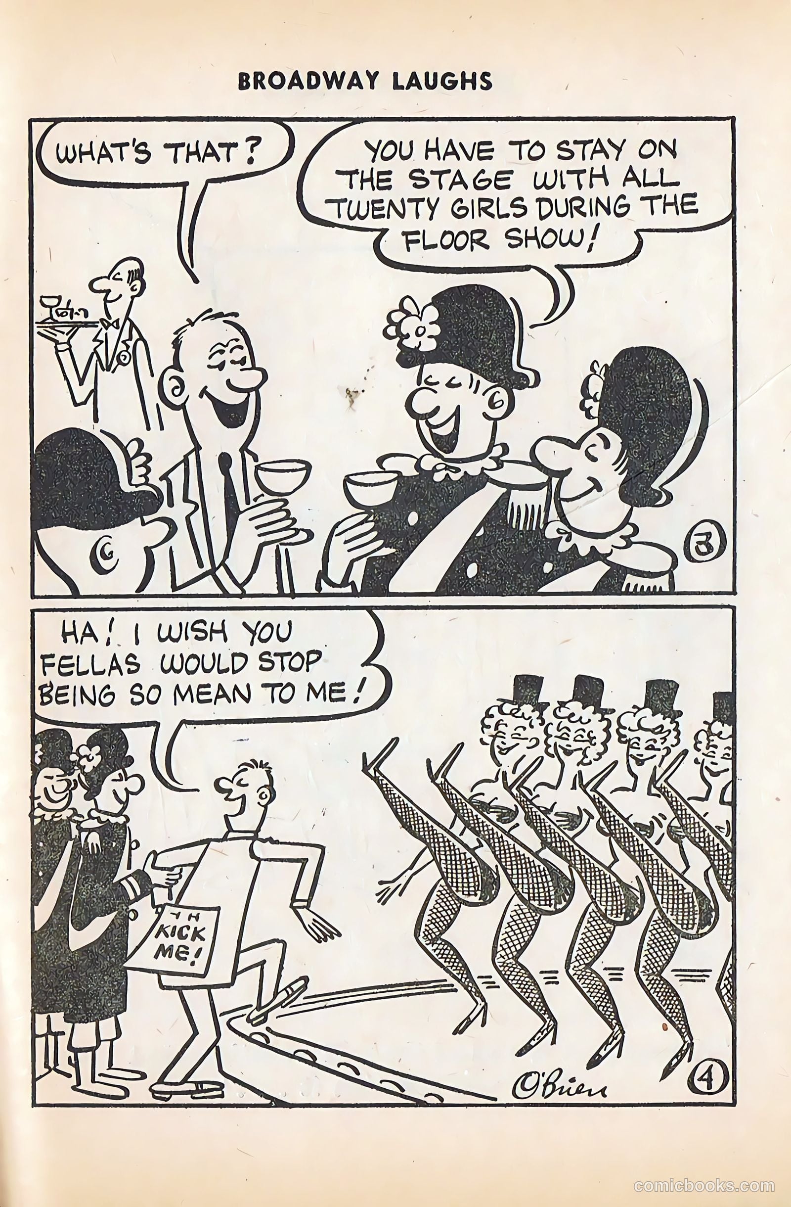 Broadway Laughs #9 — page 67 of 100