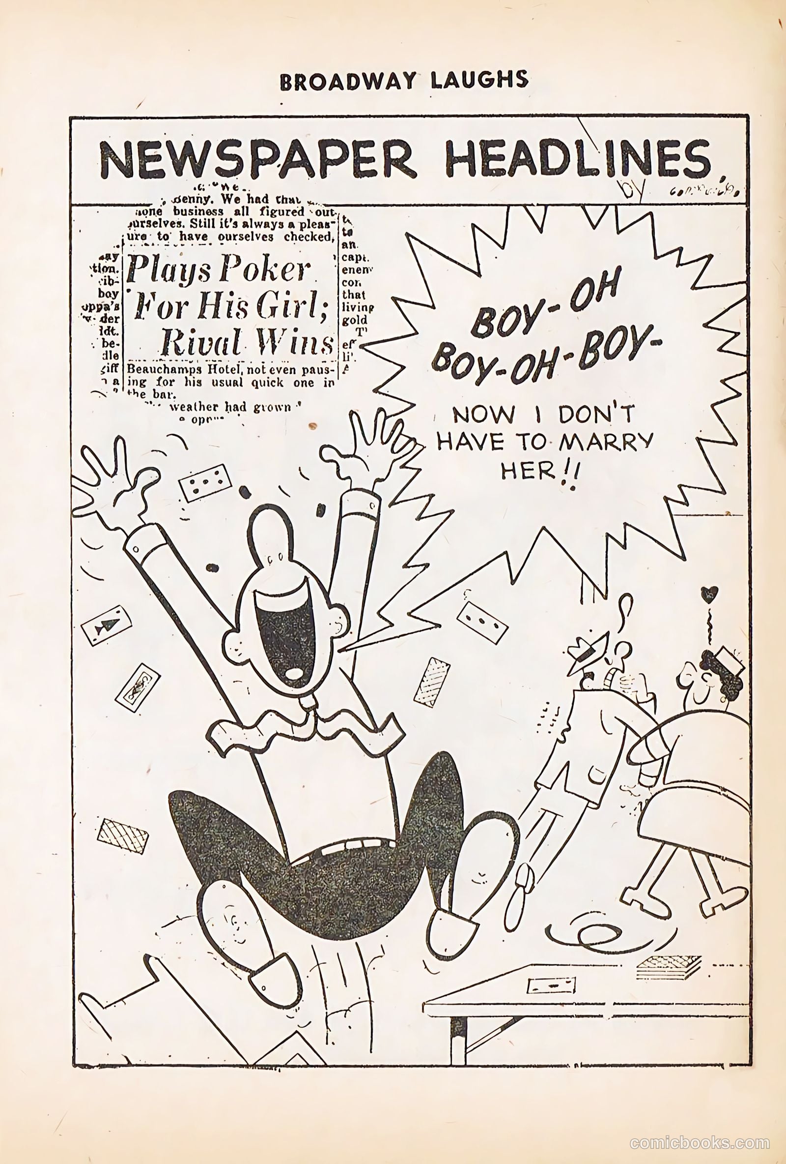 Broadway Laughs #9 — page 82 of 100