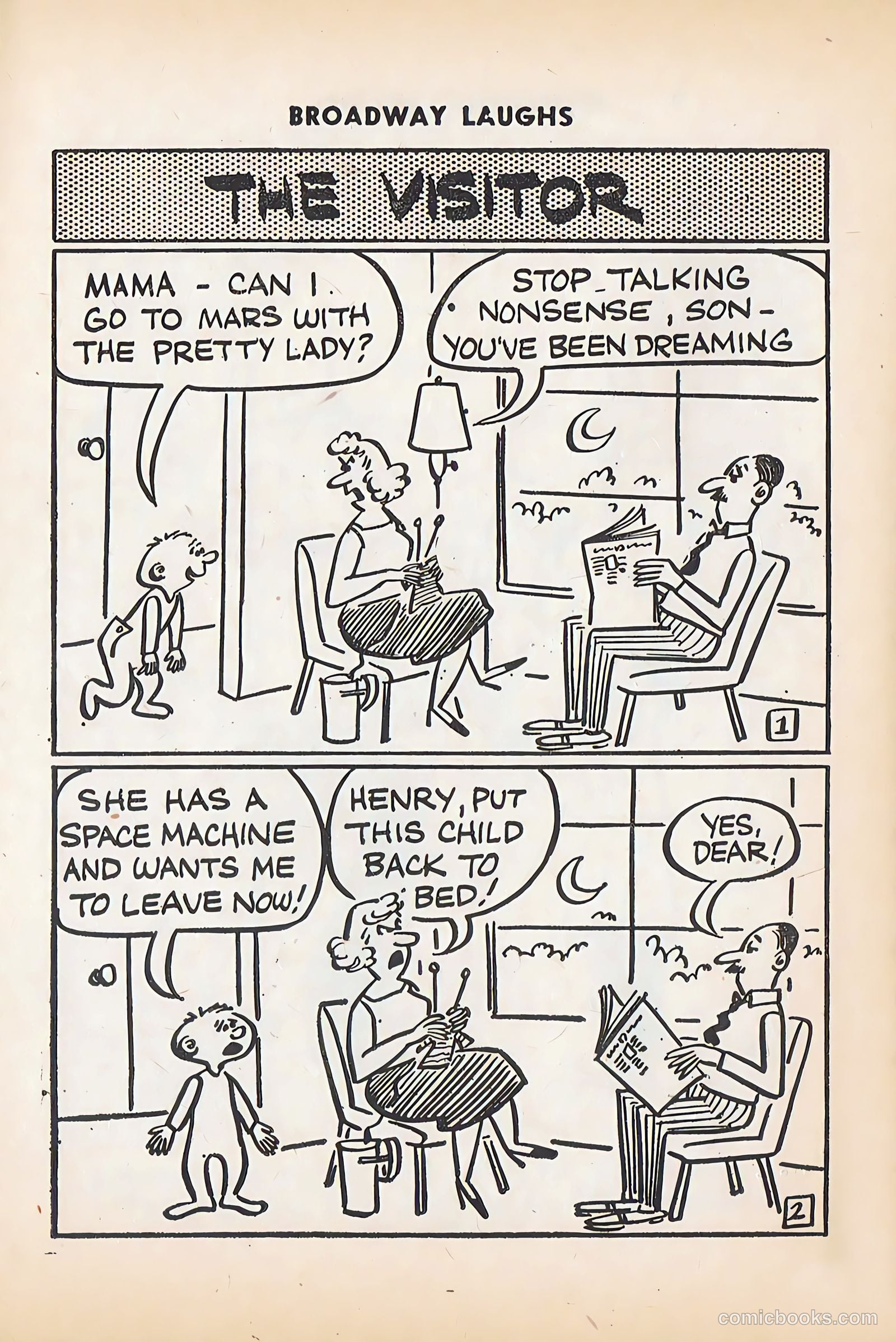 Broadway Laughs #9 — page 86 of 100