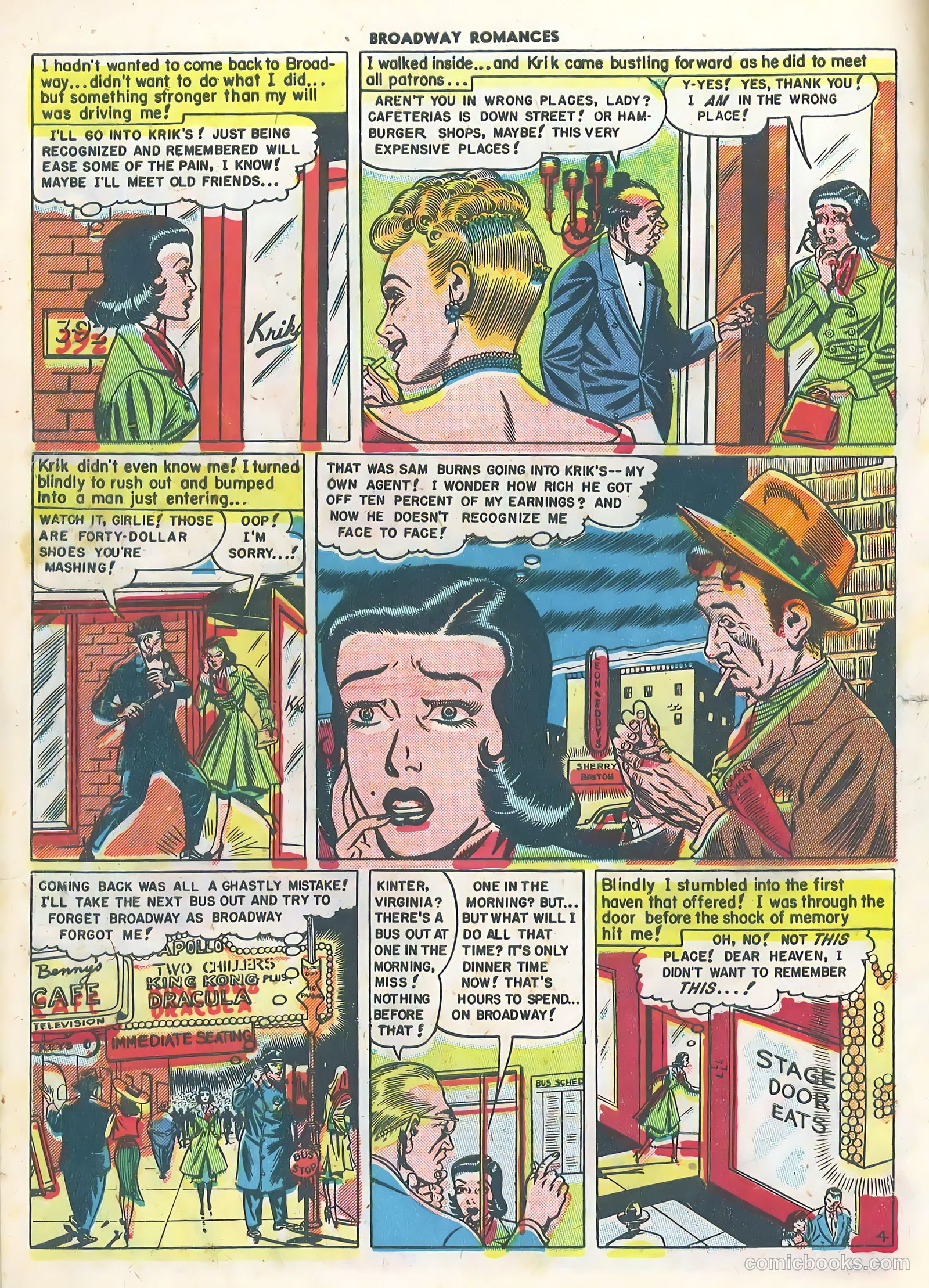 Broadway Romances #1 — page 6 of 36