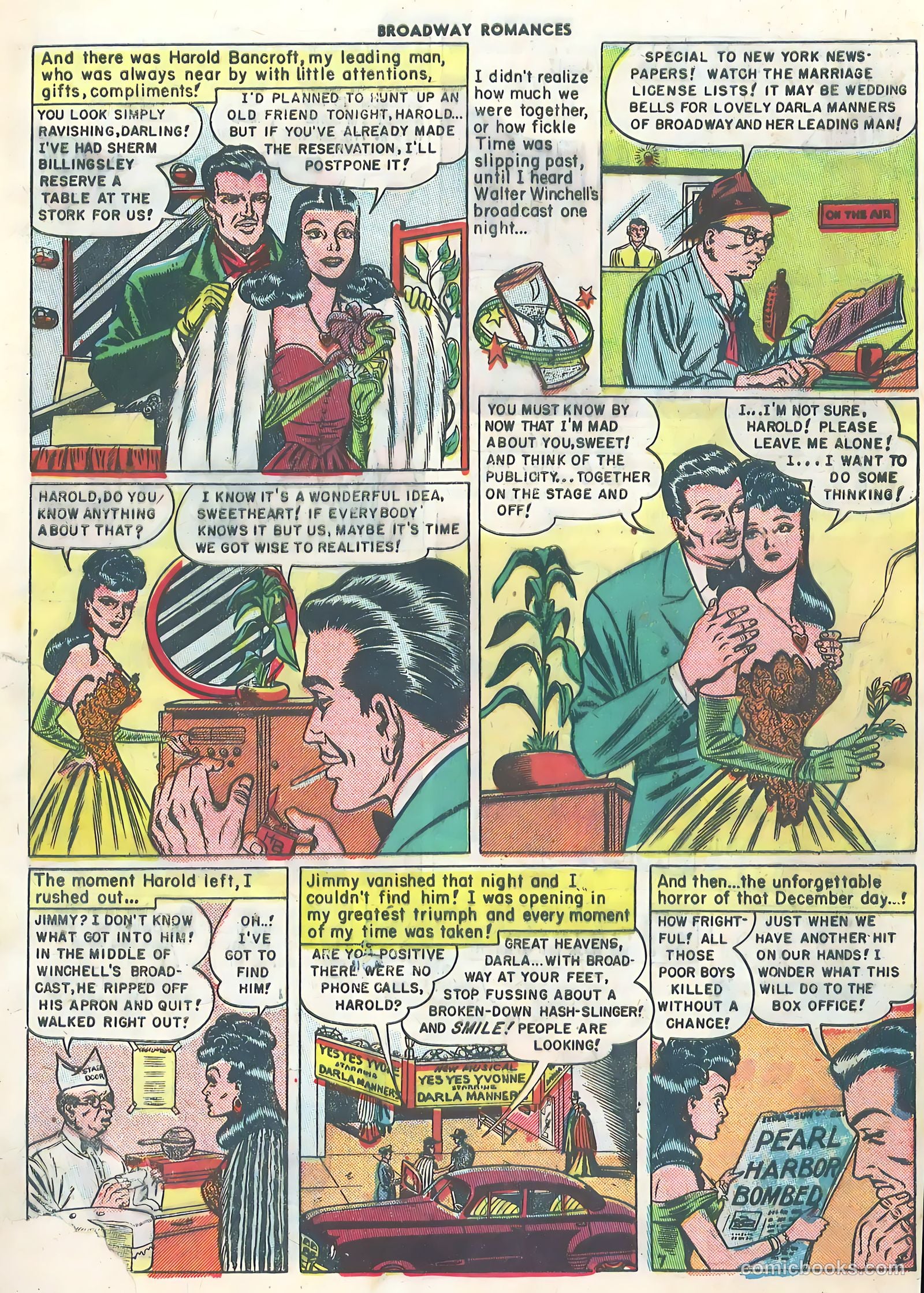 Broadway Romances #1 — page 9 of 36