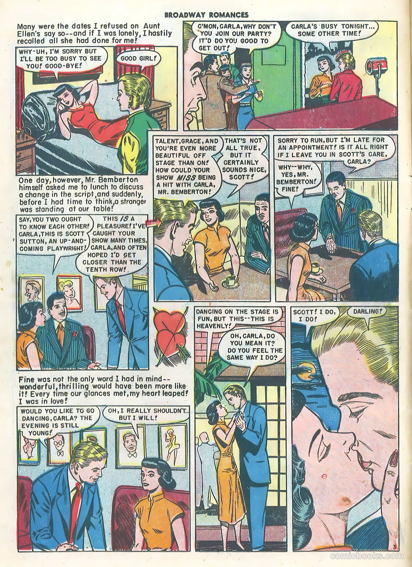 Broadway Romances #1 — page 14 of 36