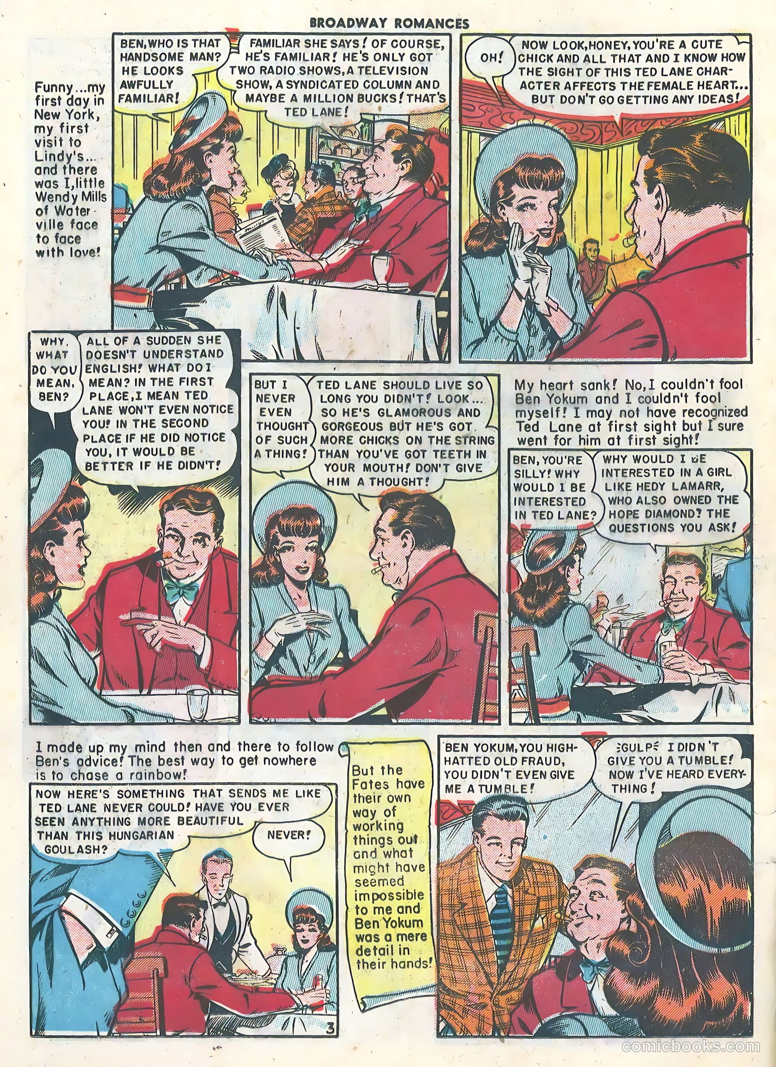 Broadway Romances #1 — page 20 of 36
