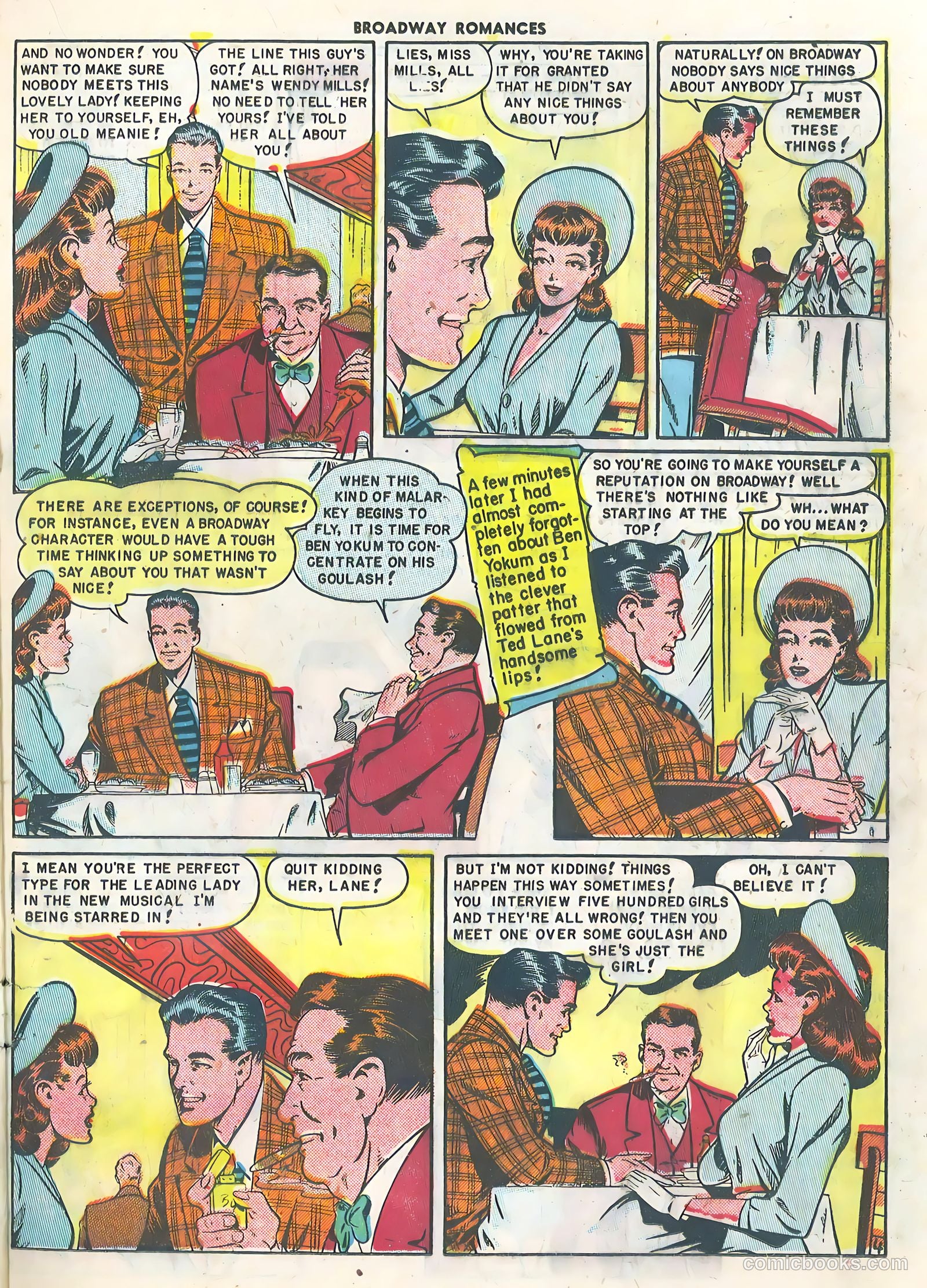 Broadway Romances #1 — page 21 of 36