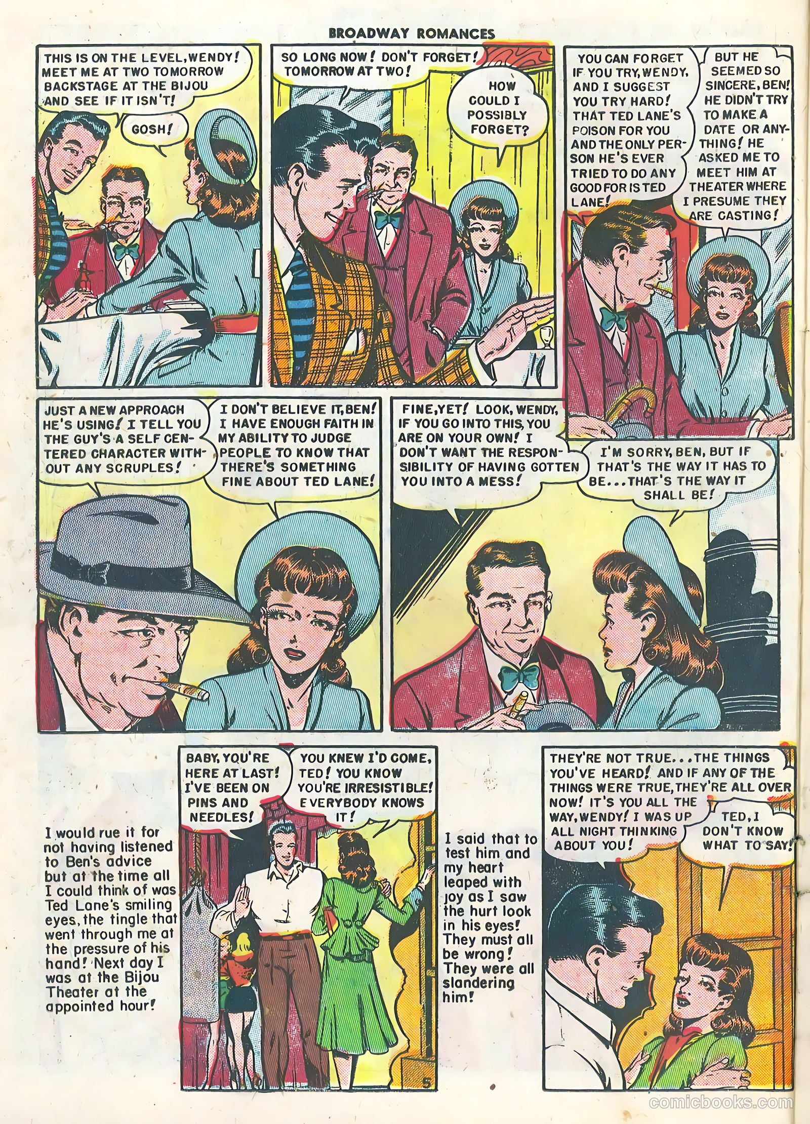 Broadway Romances #1 — page 22 of 36