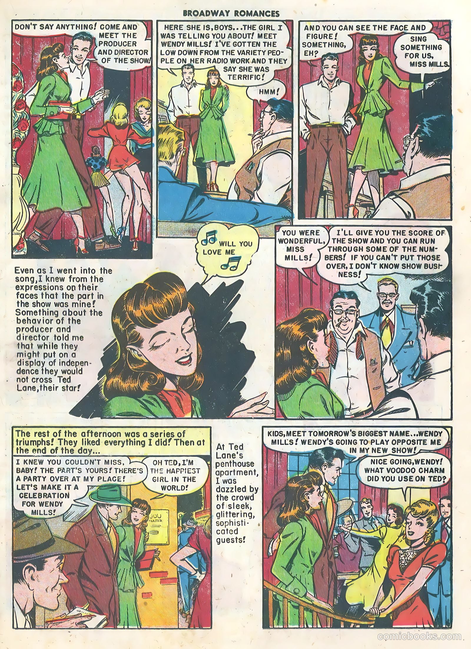 Broadway Romances #1 — page 23 of 36