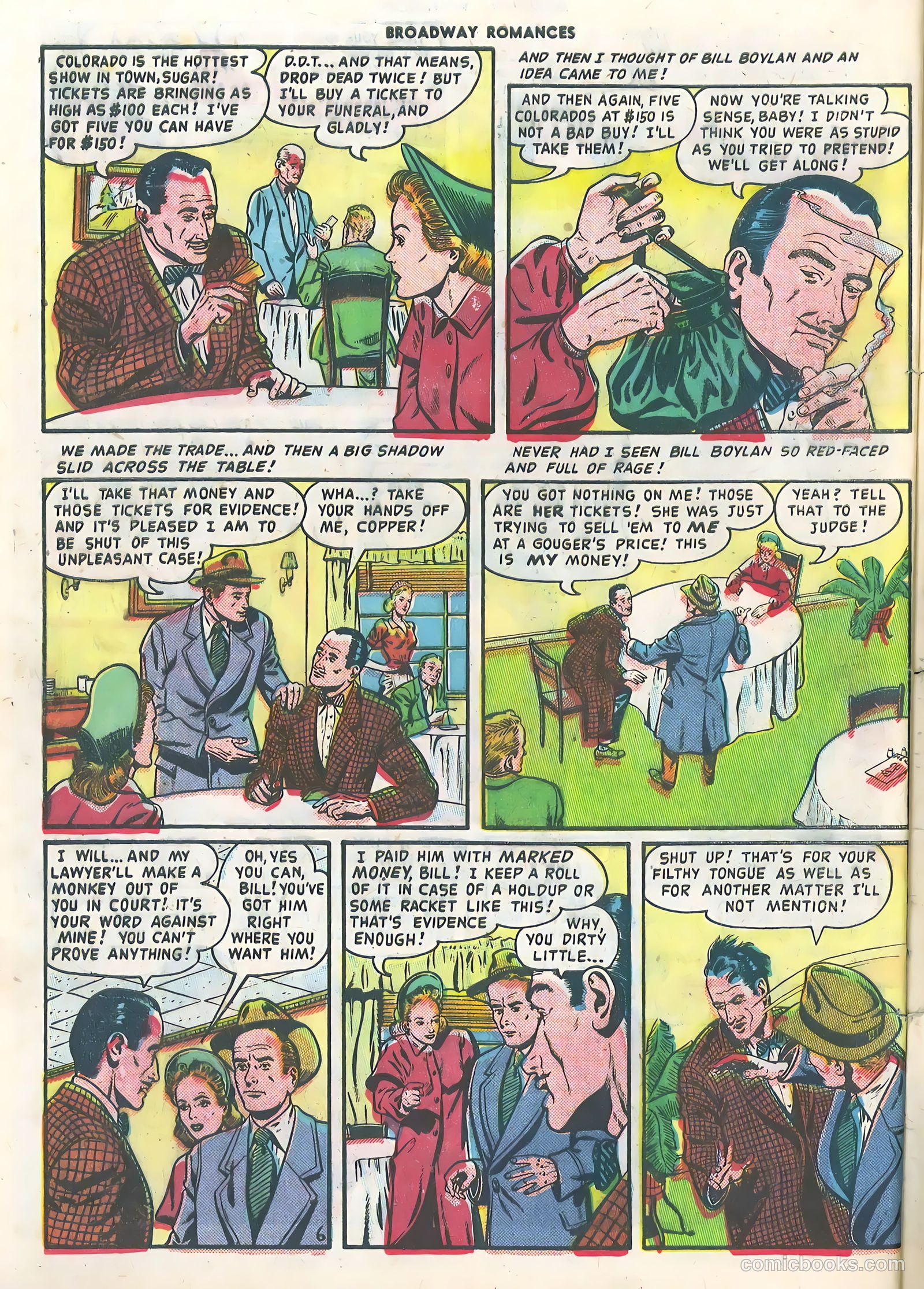 Broadway Romances #1 — page 32 of 36
