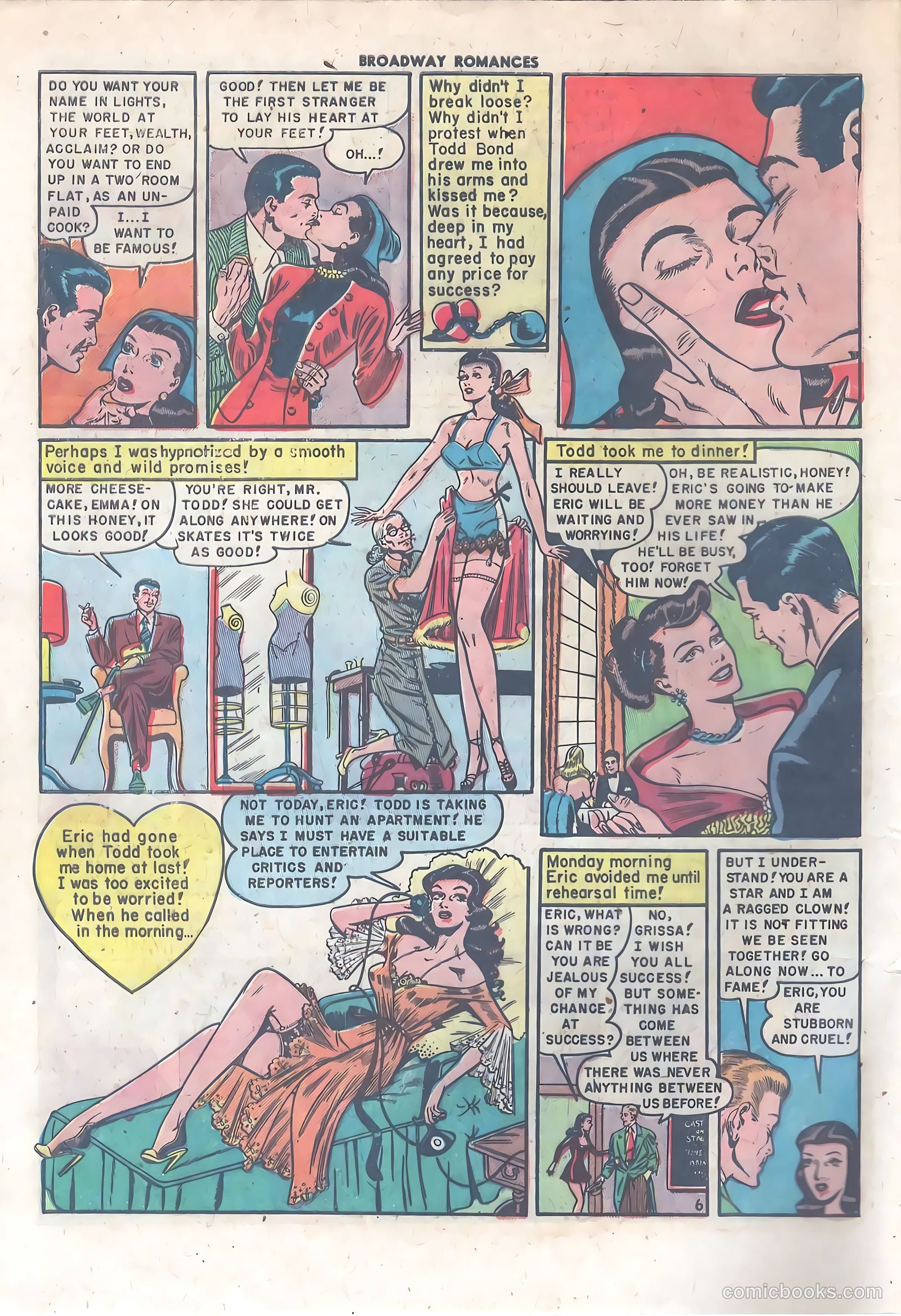 Broadway Romances #2 — page 8 of 36