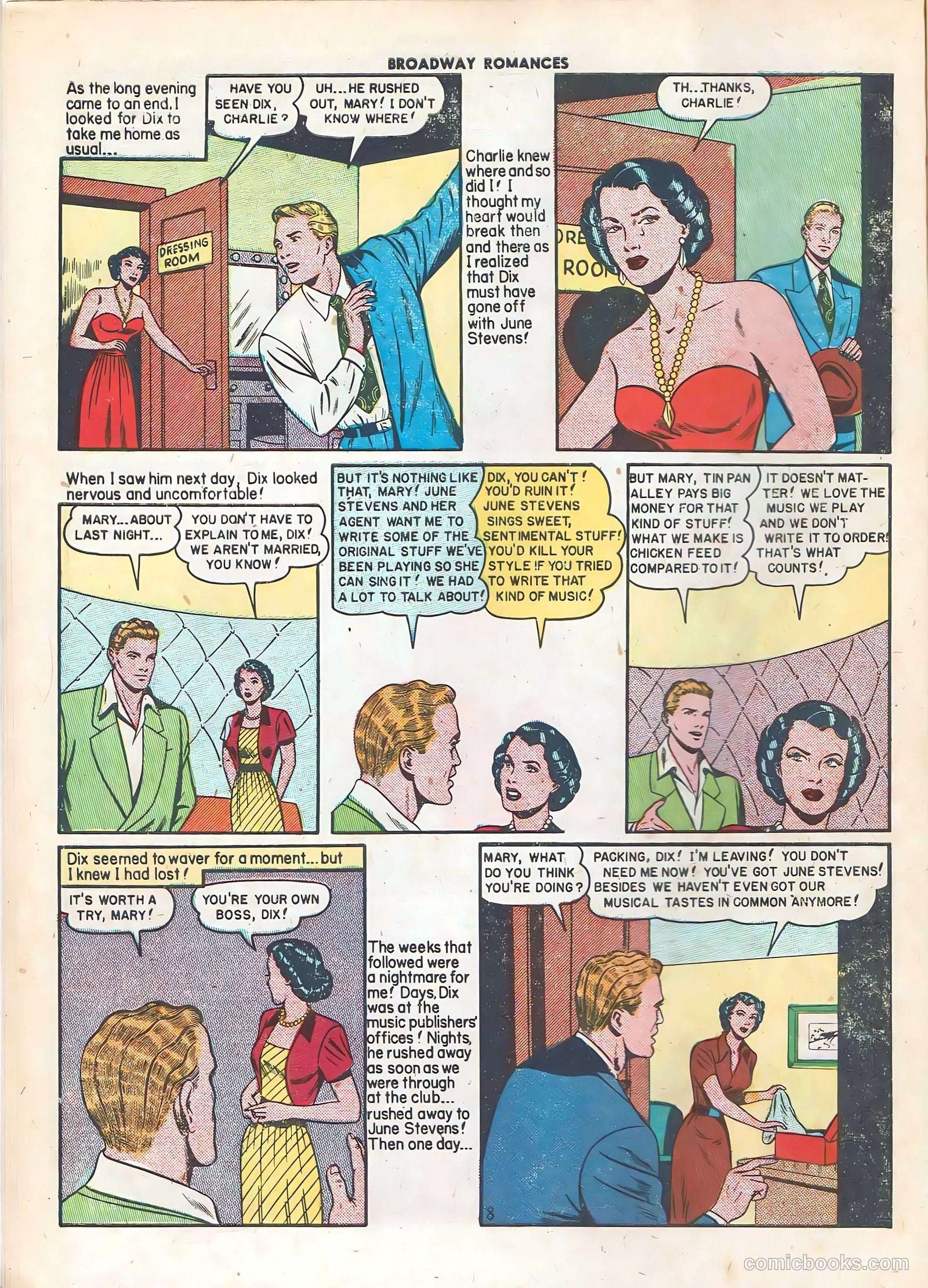 Broadway Romances #3 — page 10 of 36