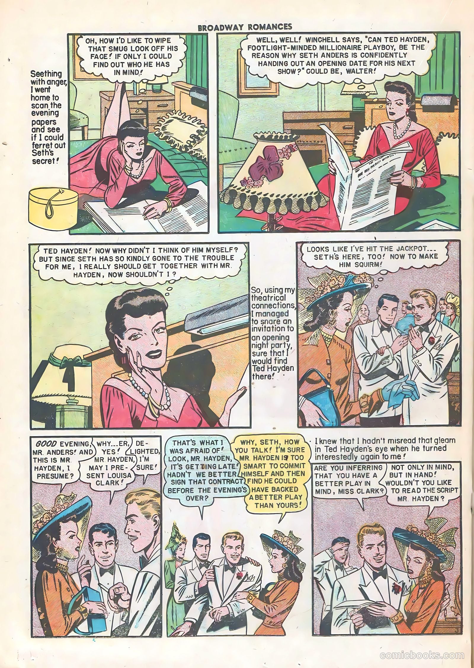 Broadway Romances #3 — page 20 of 36