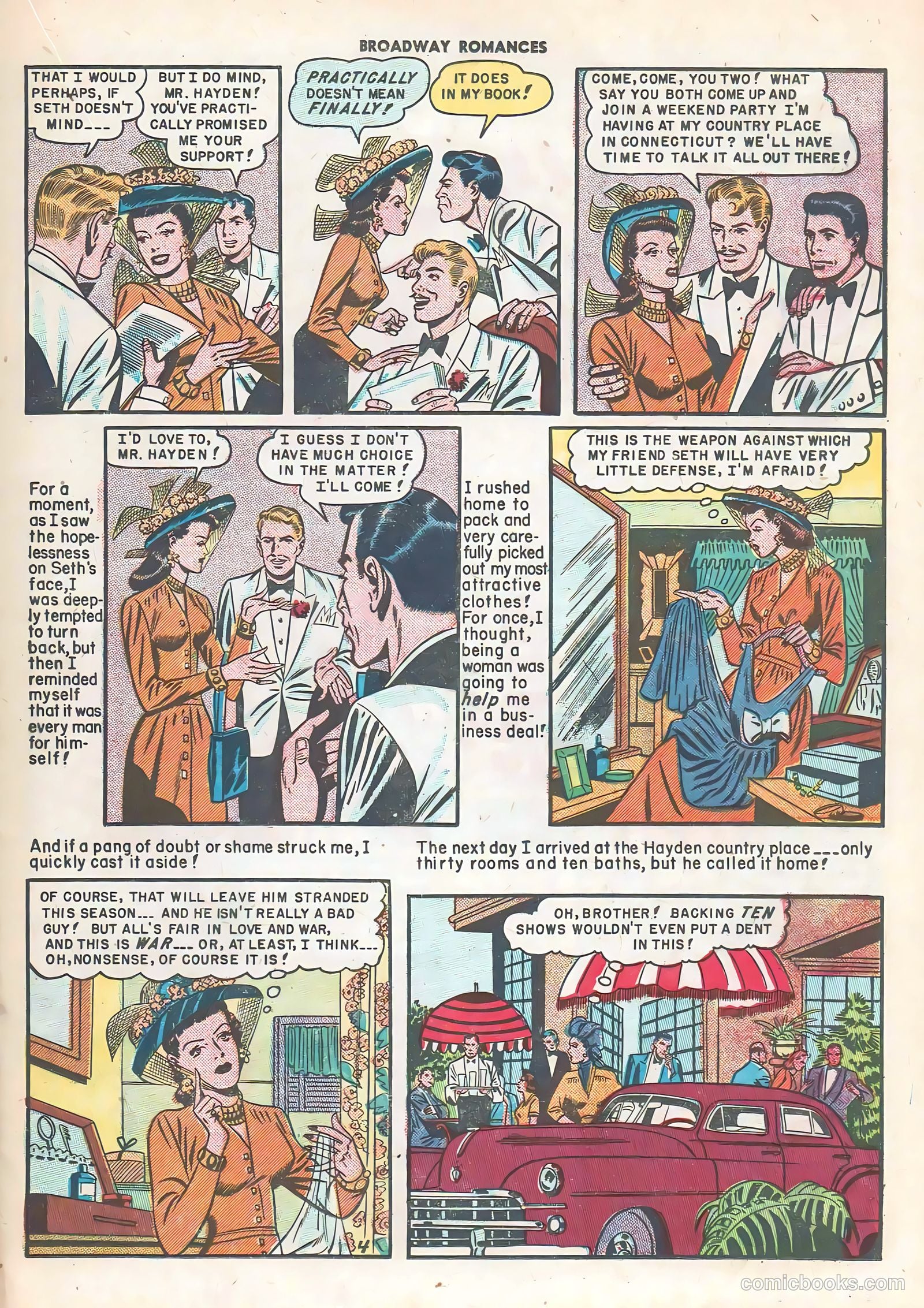 Broadway Romances #3 — page 21 of 36