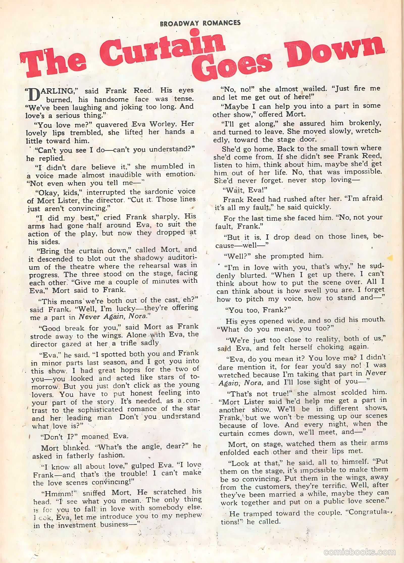 Broadway Romances #3 — page 26 of 36
