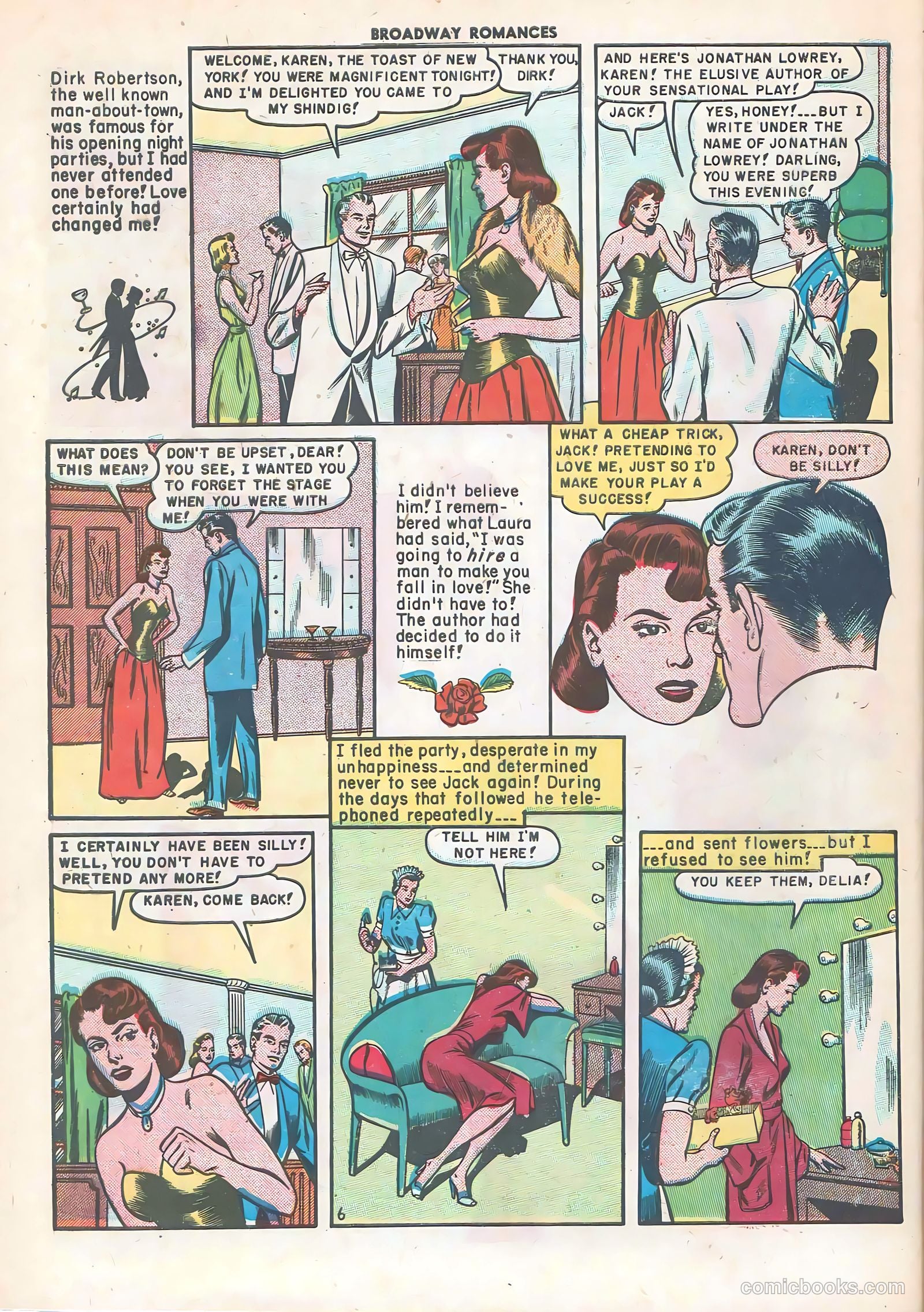 Broadway Romances #3 — page 32 of 36