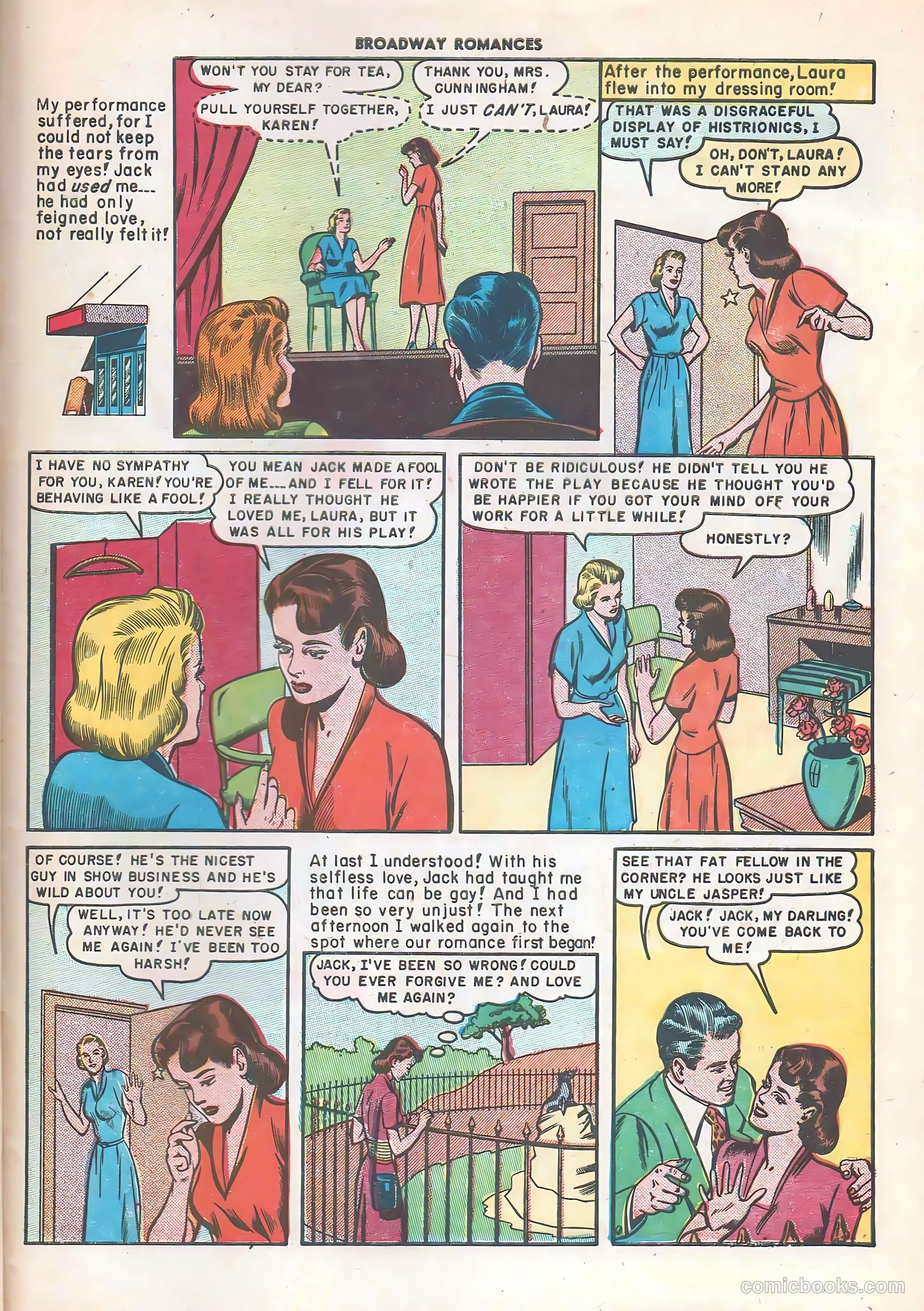 Broadway Romances #3 — page 33 of 36