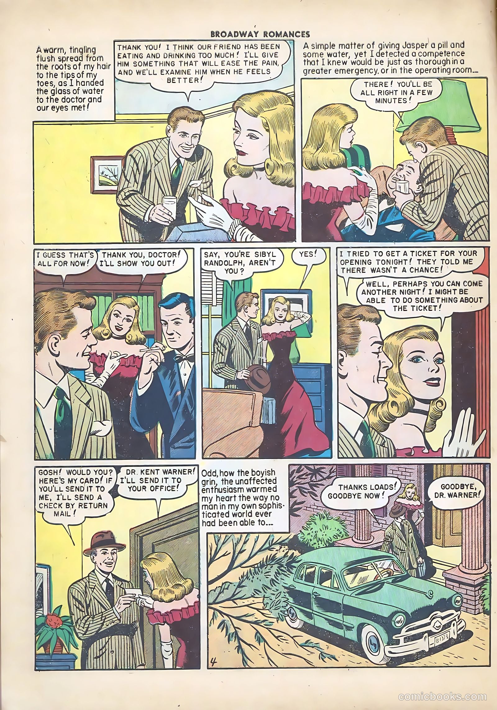 Broadway Romances #4 — page 6 of 36