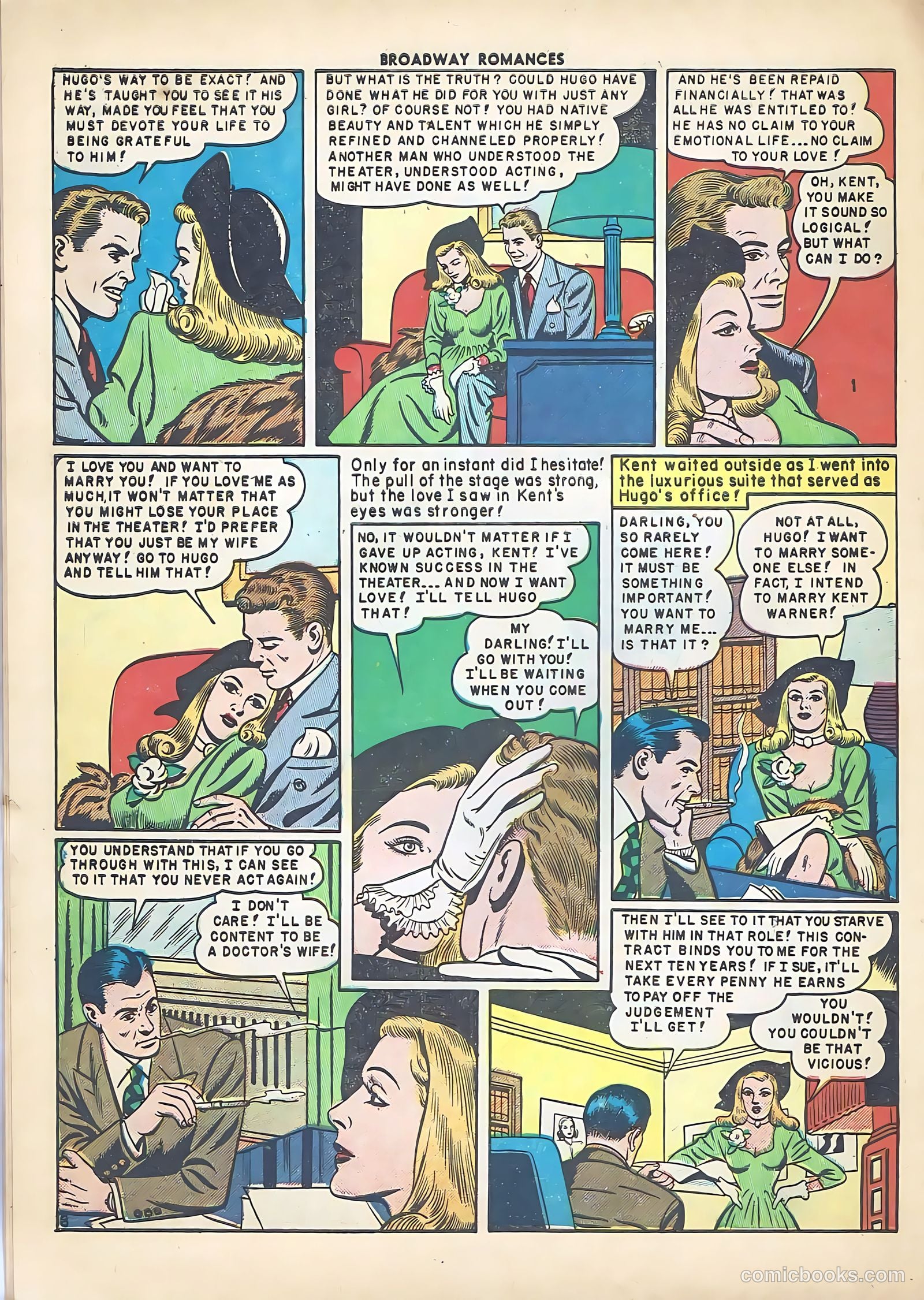 Broadway Romances #4 — page 10 of 36
