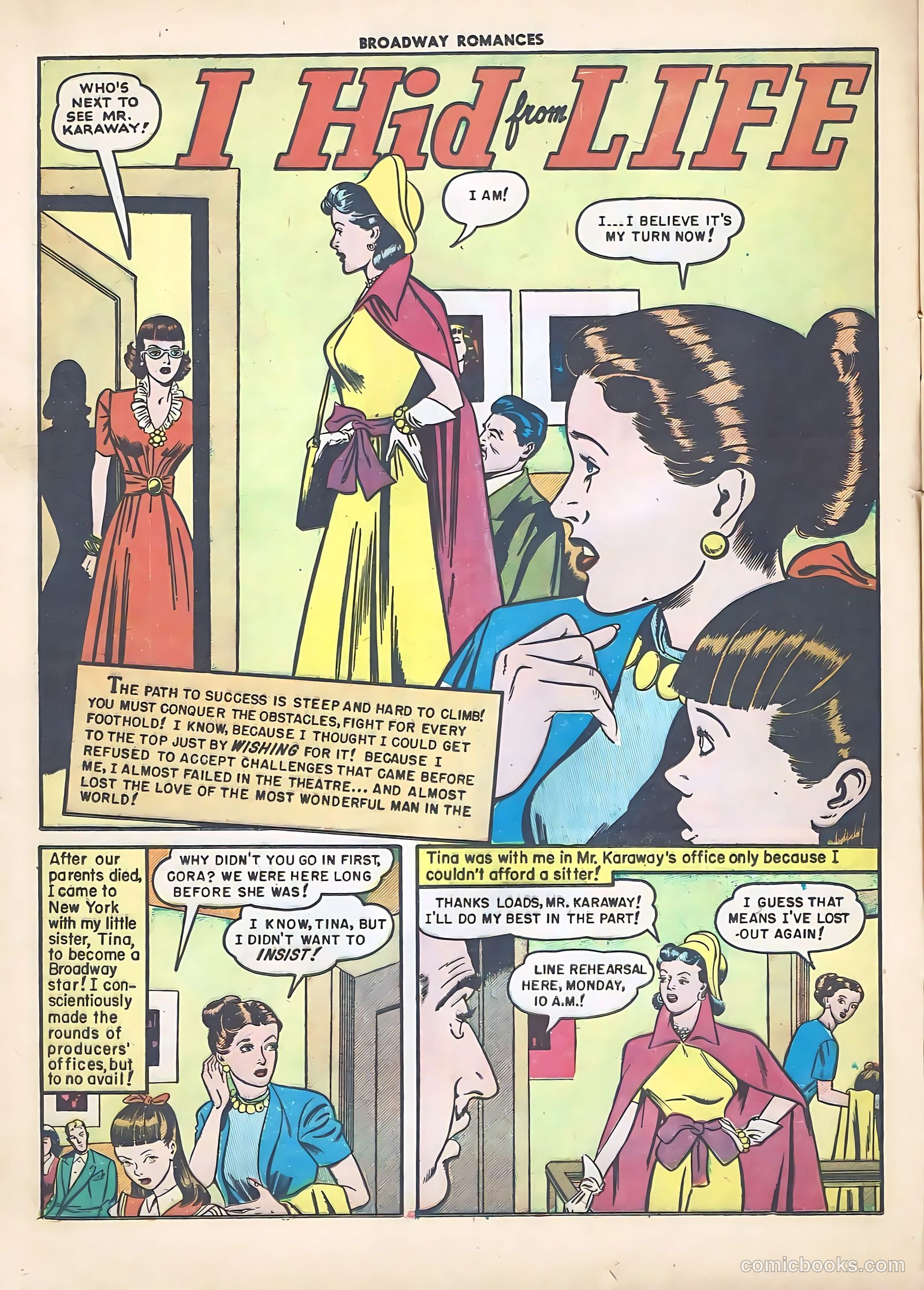 Broadway Romances #4 — page 12 of 36