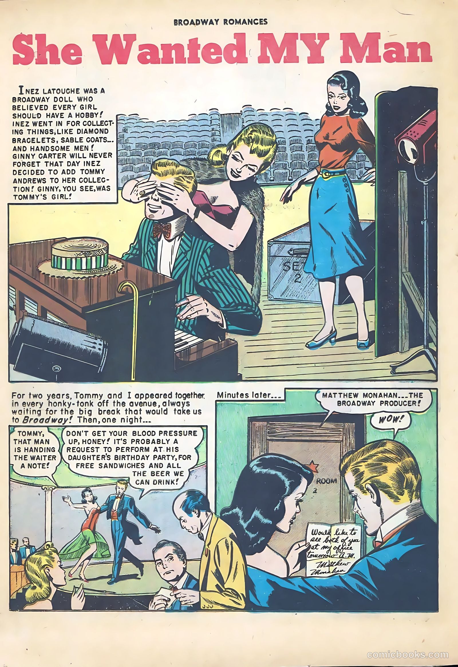 Broadway Romances #4 — page 18 of 36