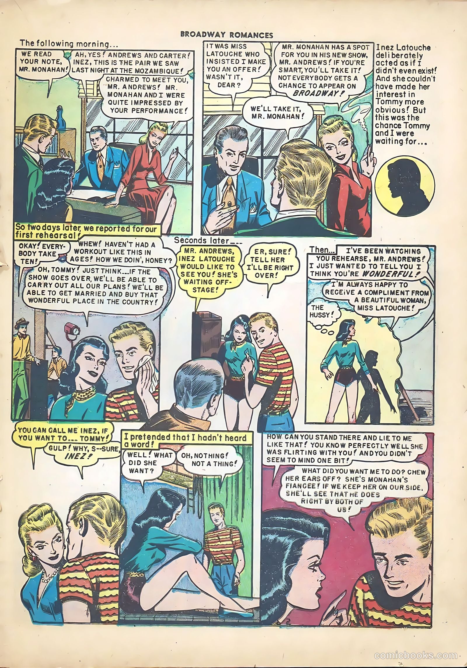 Broadway Romances #4 — page 19 of 36