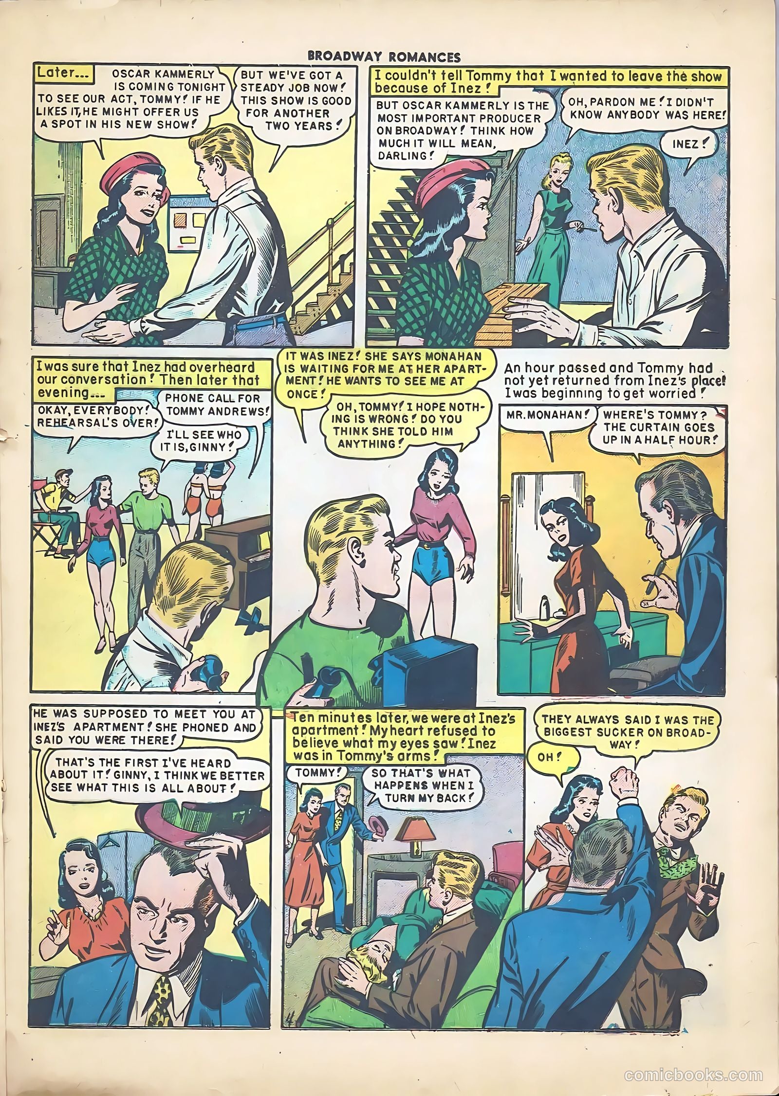 Broadway Romances #4 — page 21 of 36