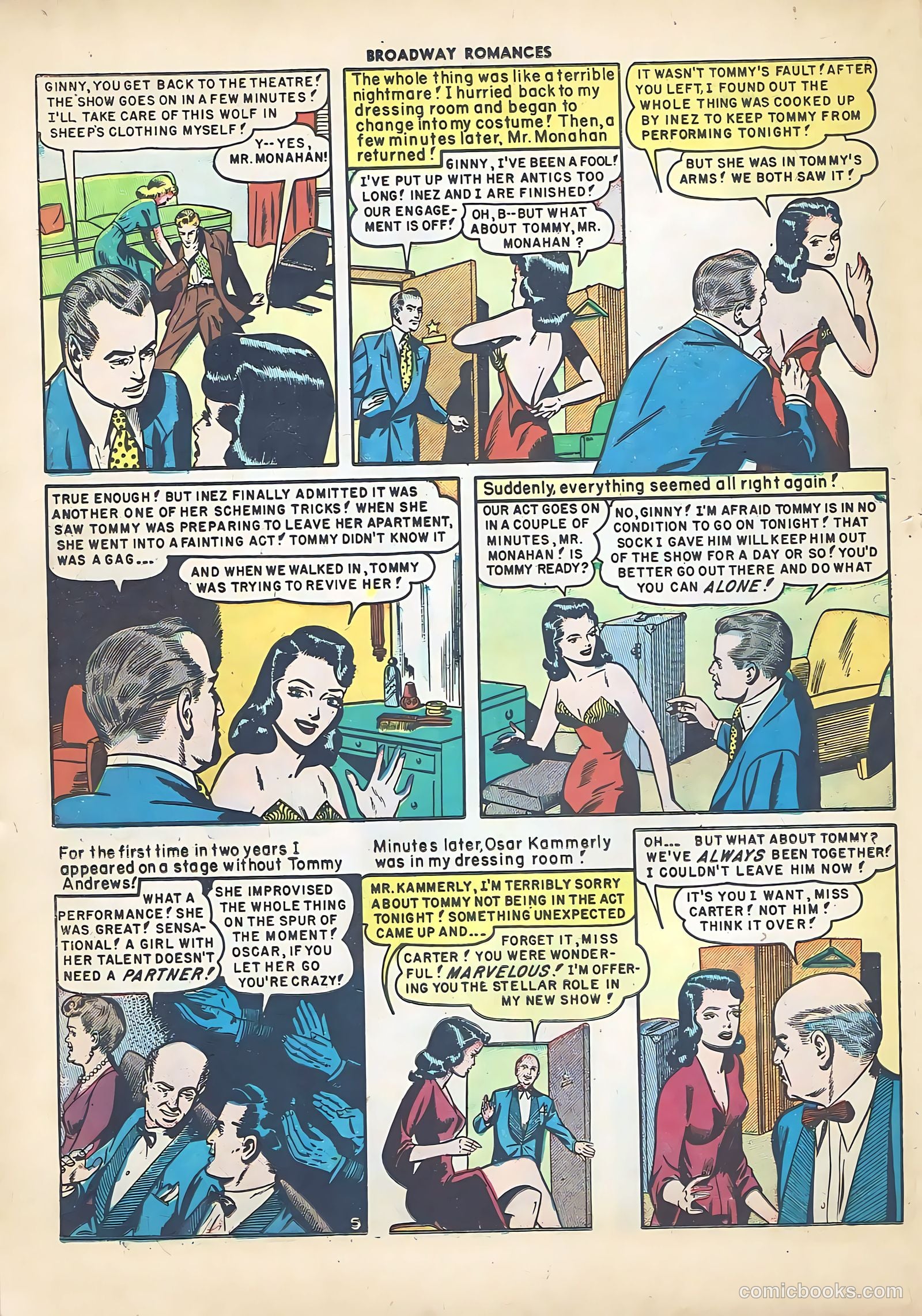 Broadway Romances #4 — page 22 of 36