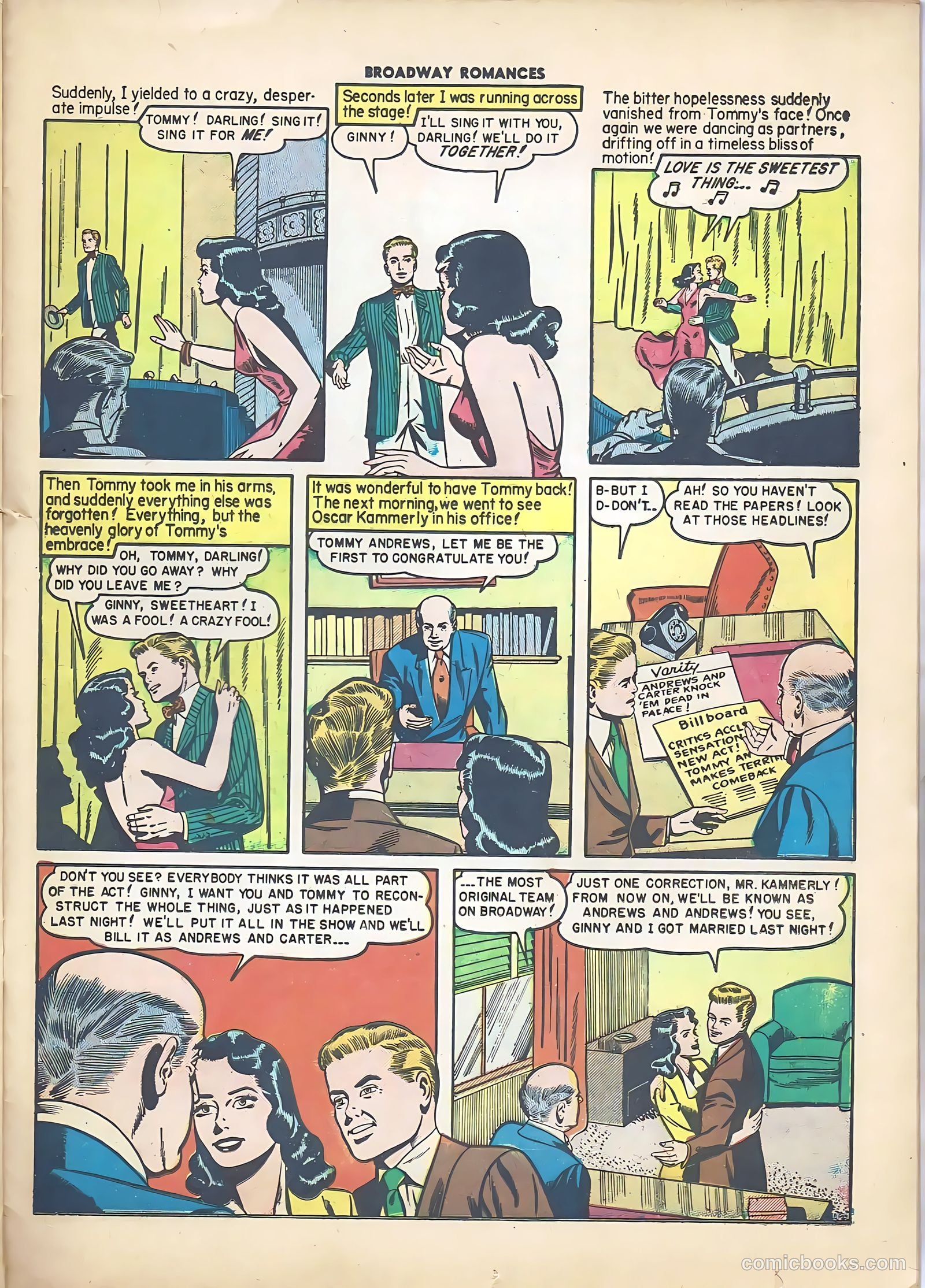 Broadway Romances #4 — page 25 of 36