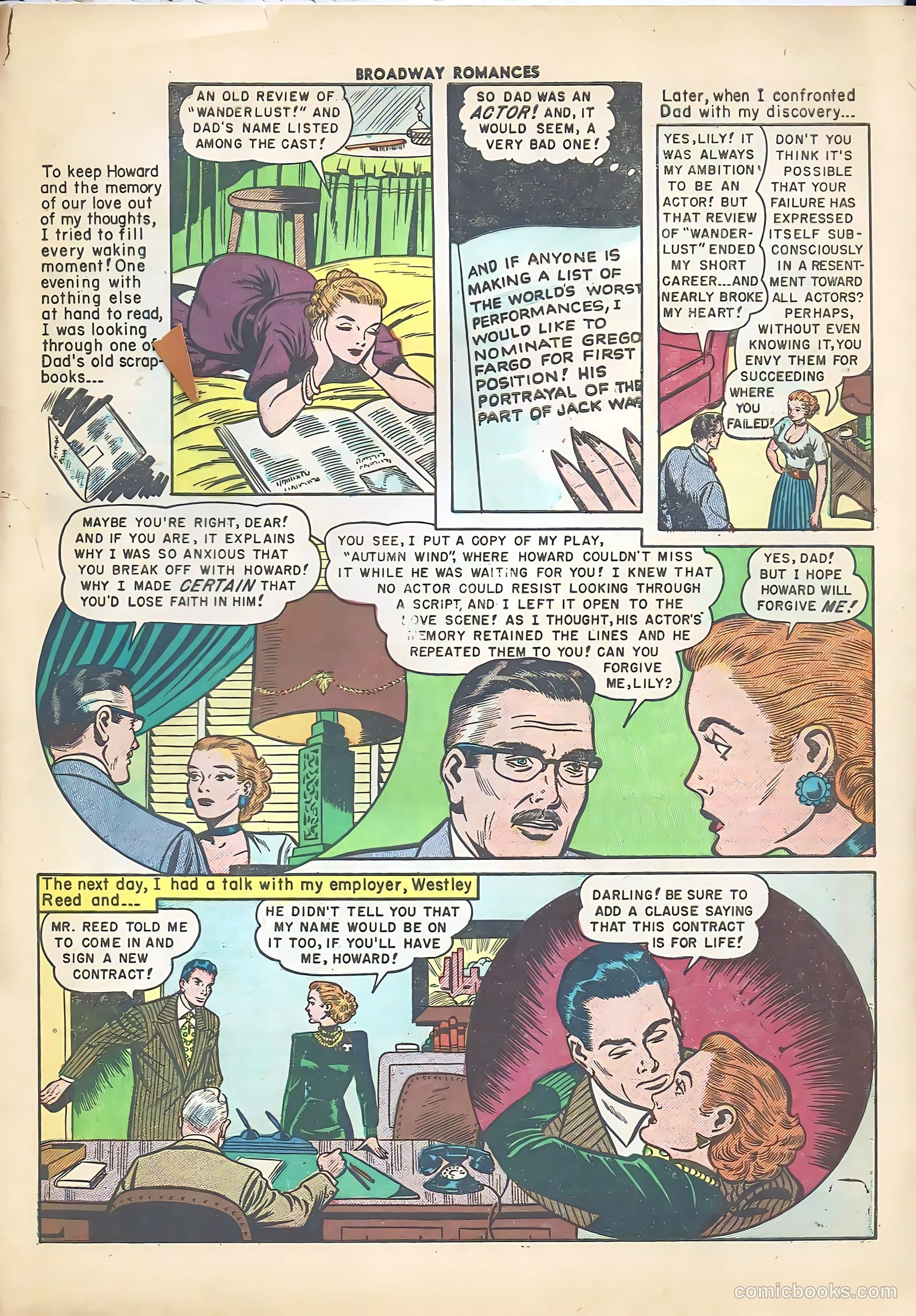 Broadway Romances #4 — page 33 of 36