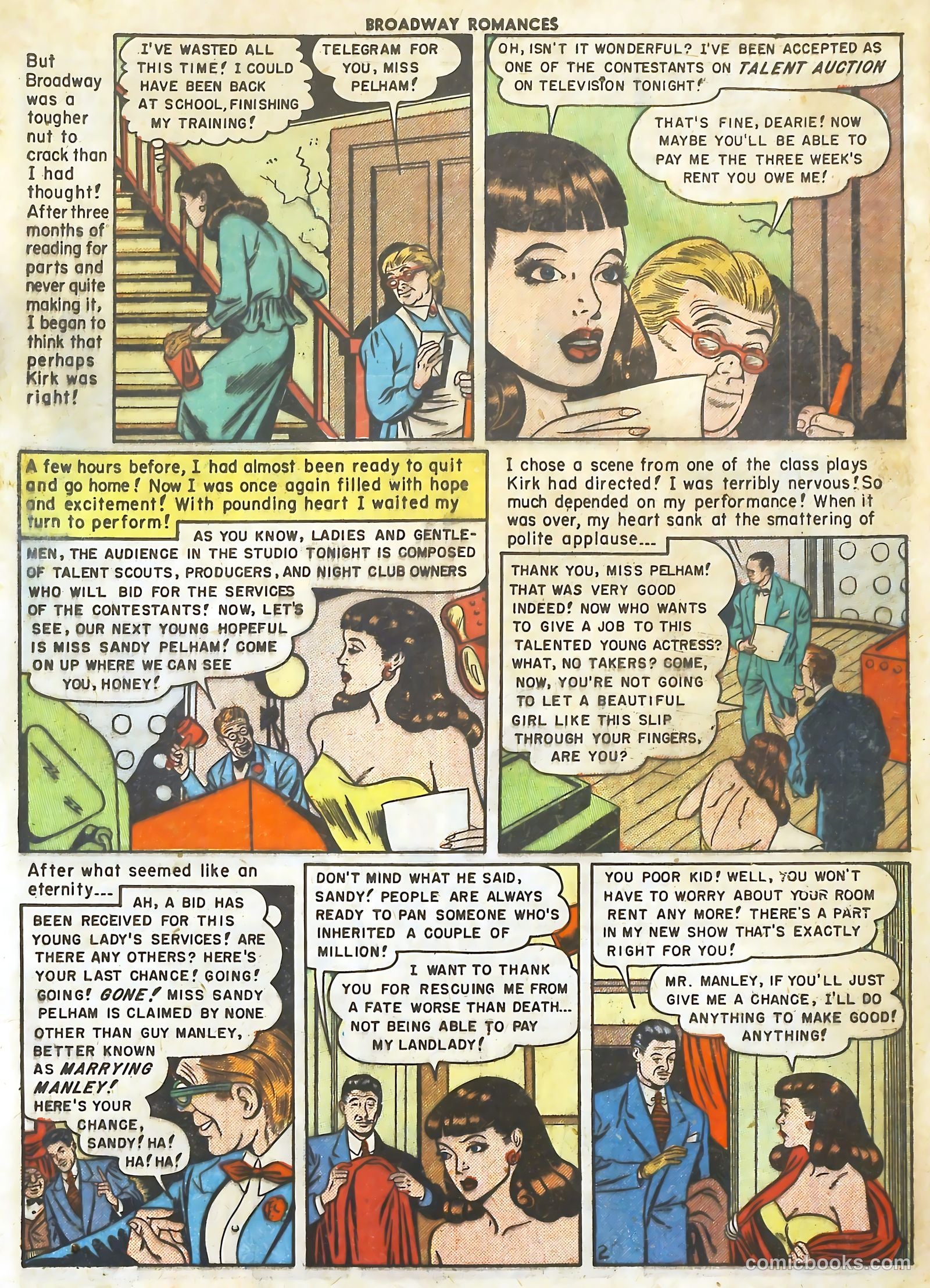 Broadway Romances #5 — page 13 of 52