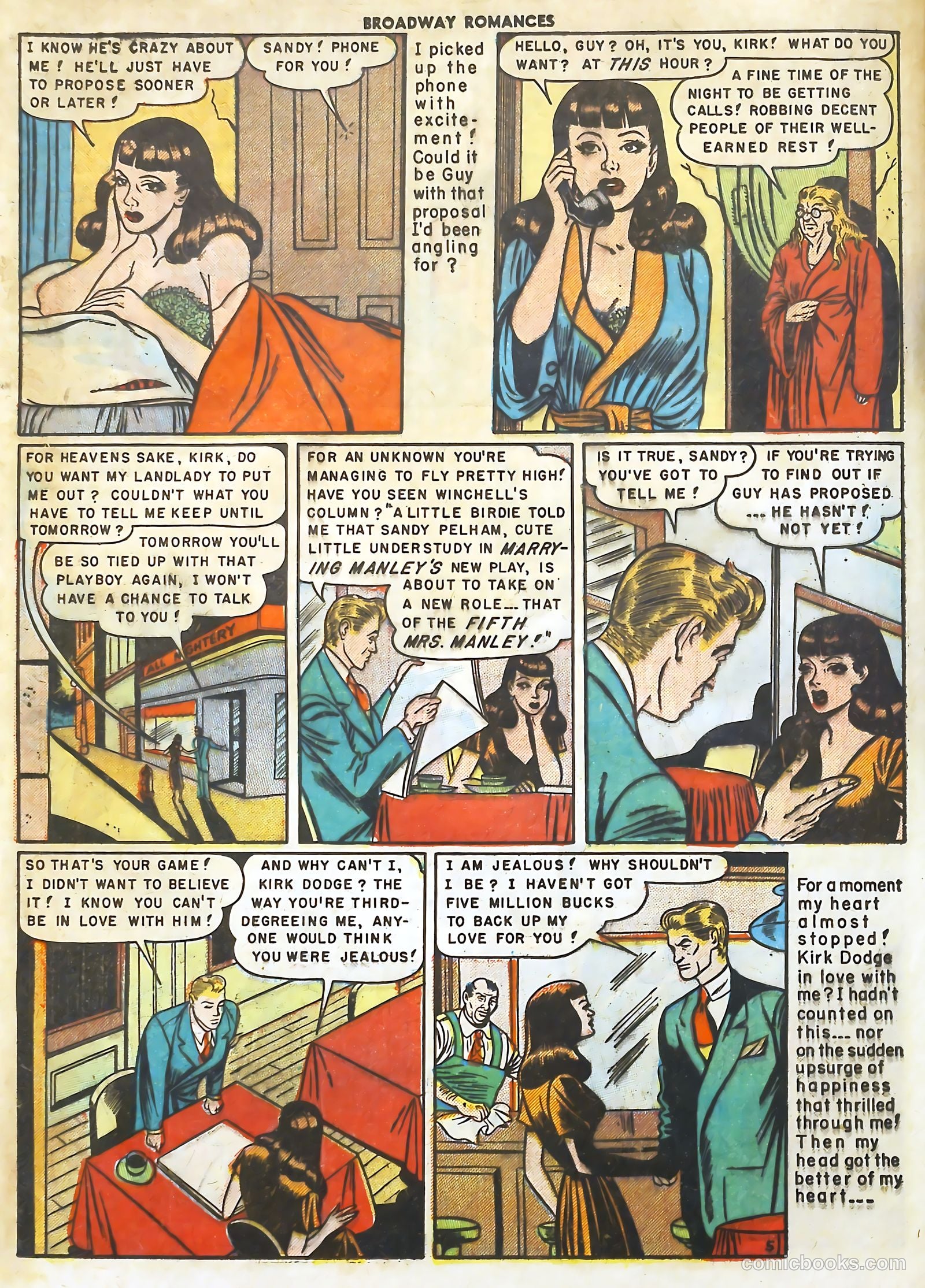 Broadway Romances #5 — page 16 of 52