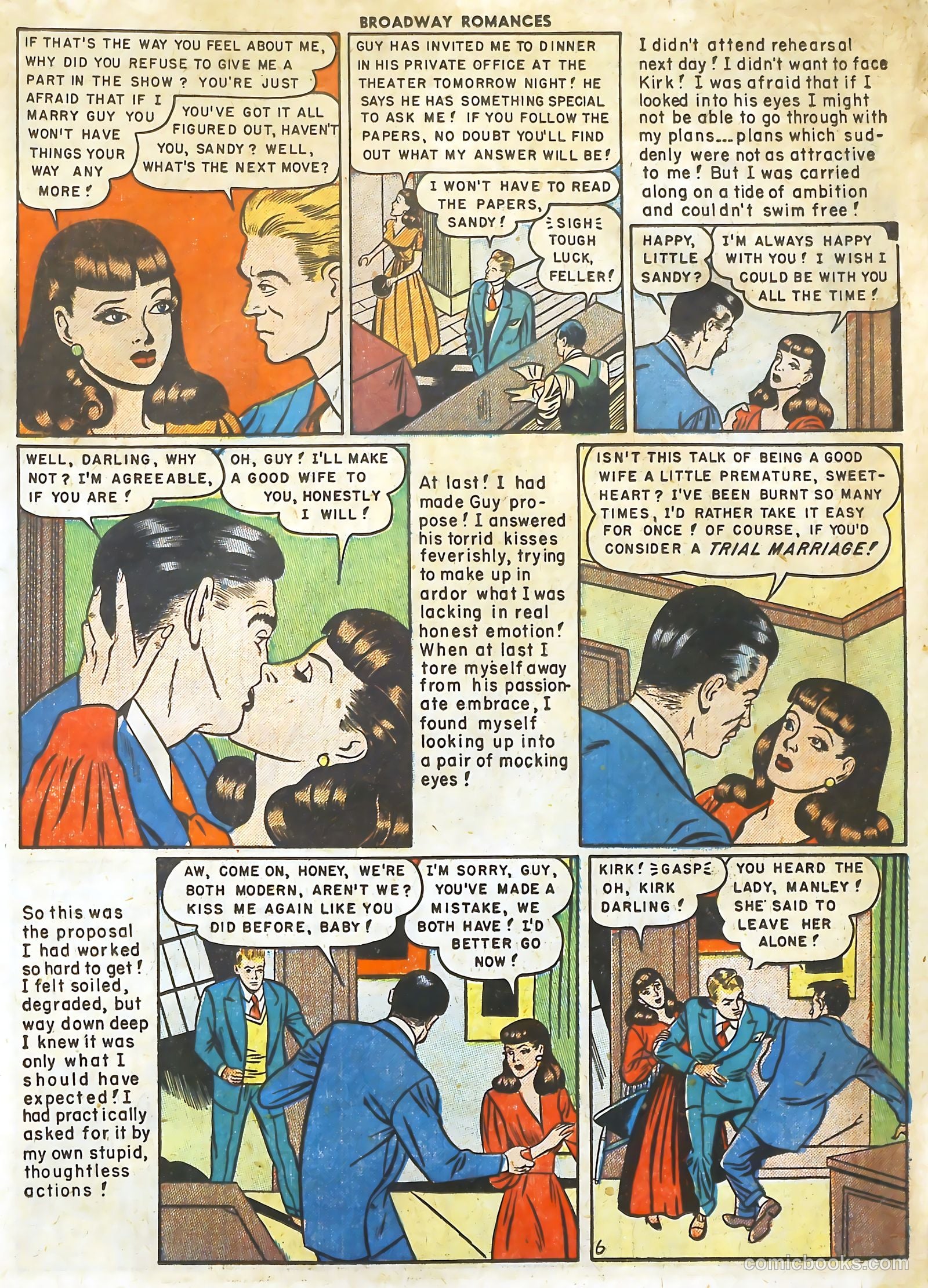 Broadway Romances #5 — page 17 of 52