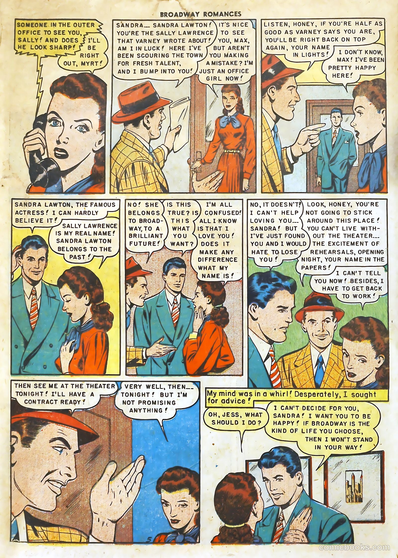 Broadway Romances #5 — page 24 of 52