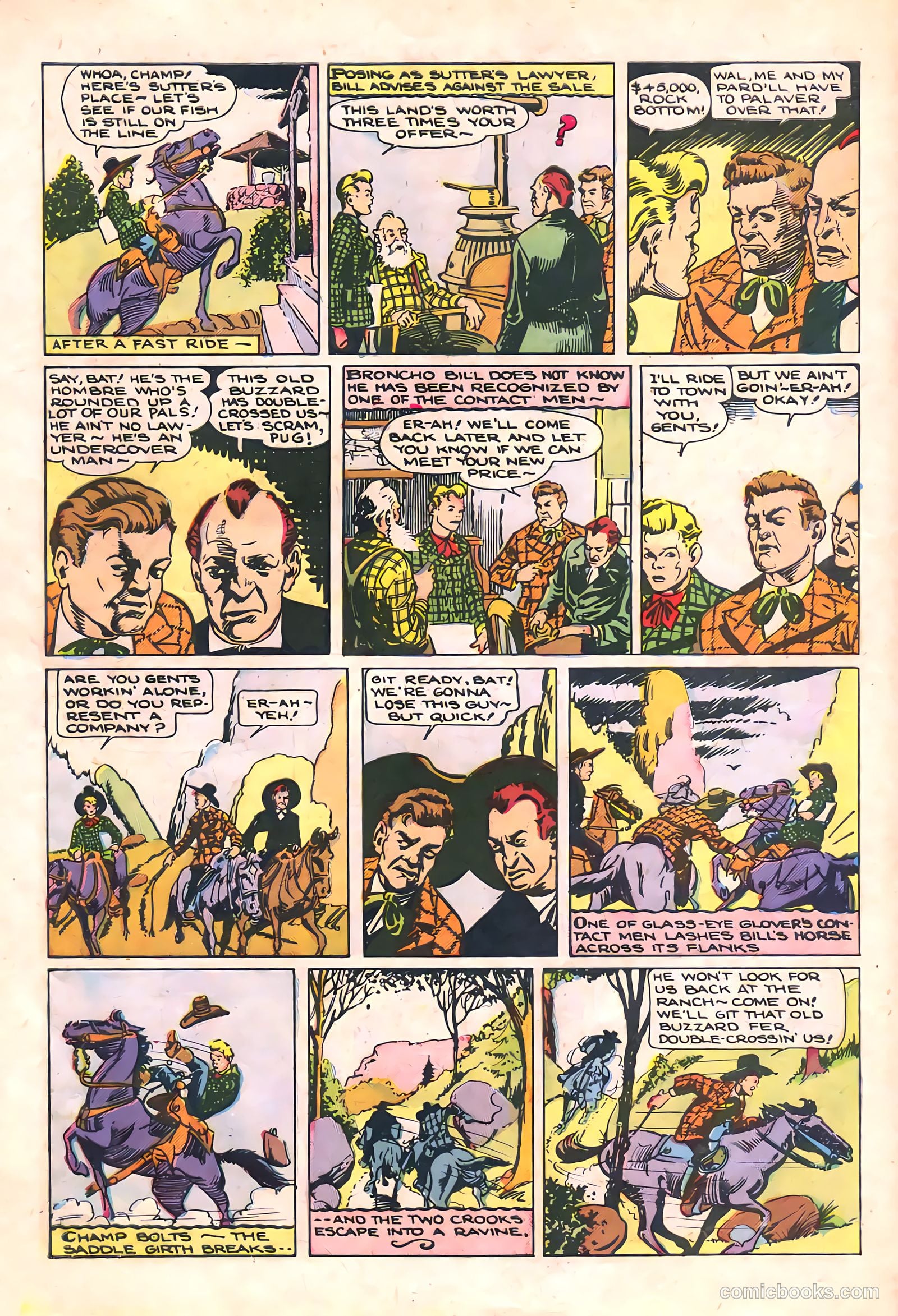 Broncho Bill #13 — page 9 of 36